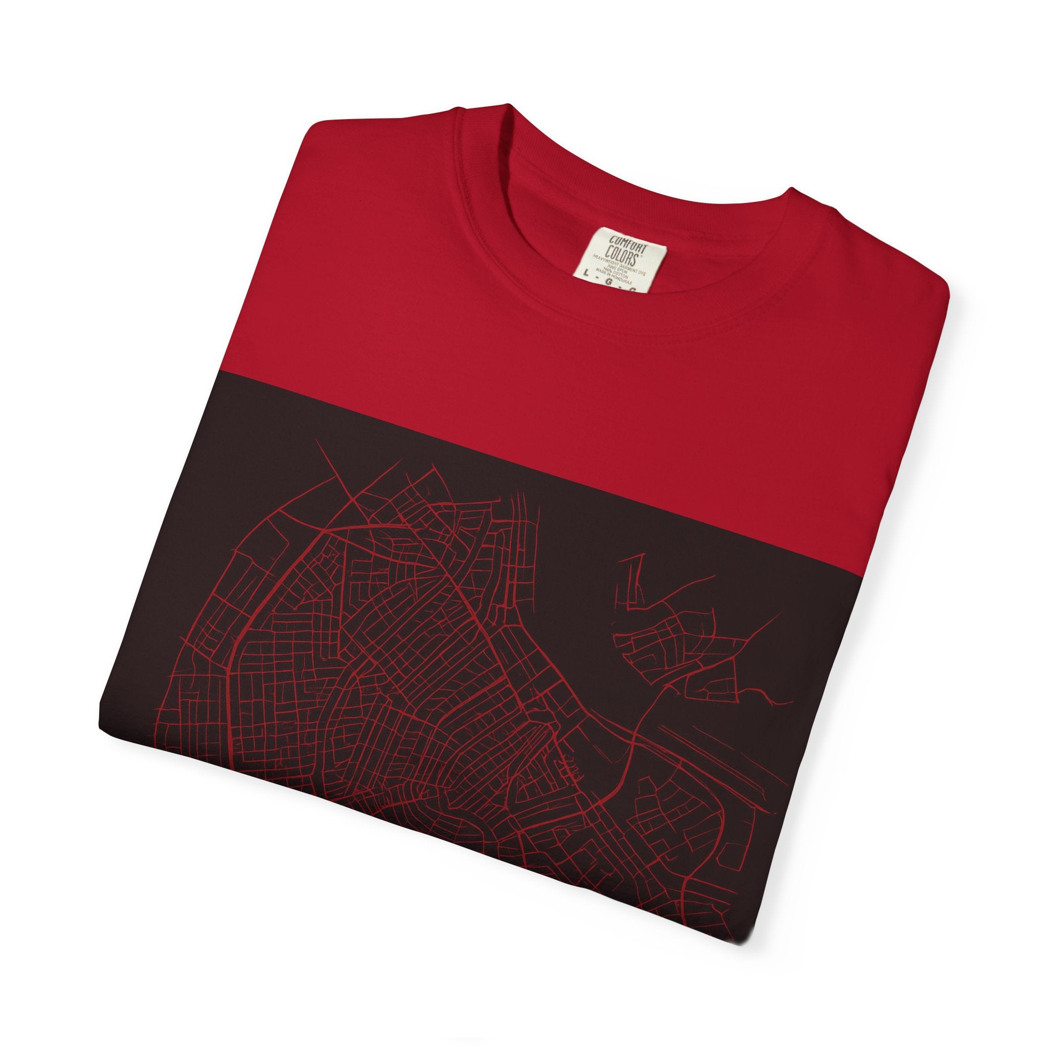 Amsterdam Map & Lemon Bike T-Shirt