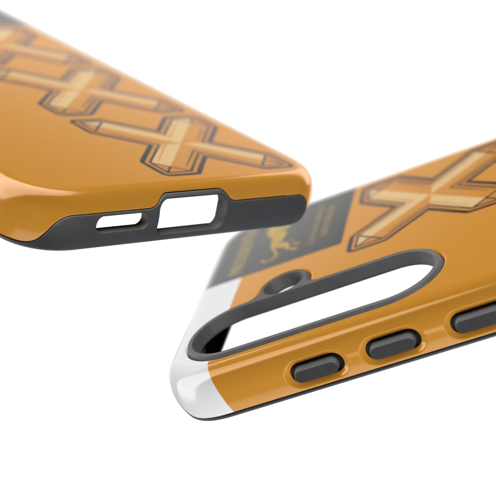 Amsterdam XXX Gold Tough Phone Case – Presidential Lion Design