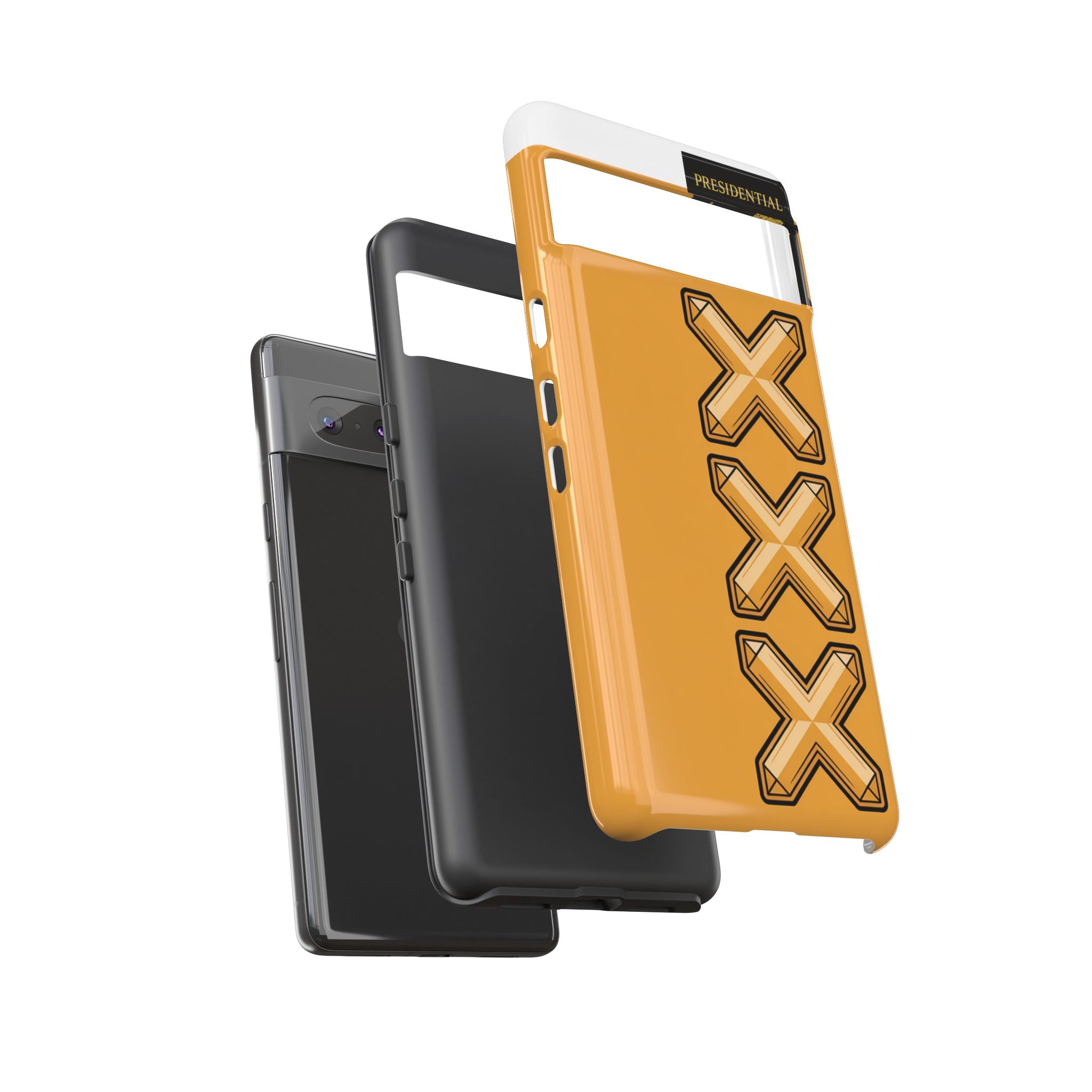 Amsterdam XXX Gold Tough Phone Case – Presidential Lion Design