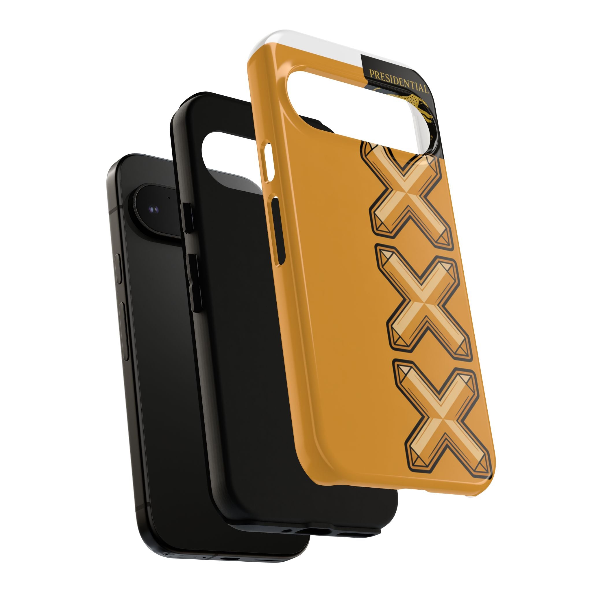 Amsterdam XXX Gold Tough Phone Case – Presidential Lion Design