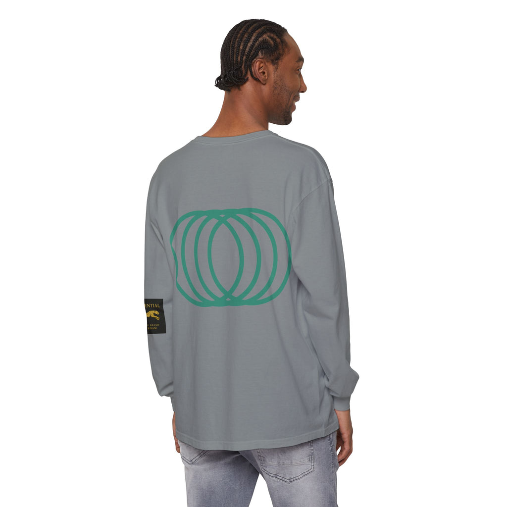 Long Sleeve T-Shirt — Modern Botanical Illustrated Graphic