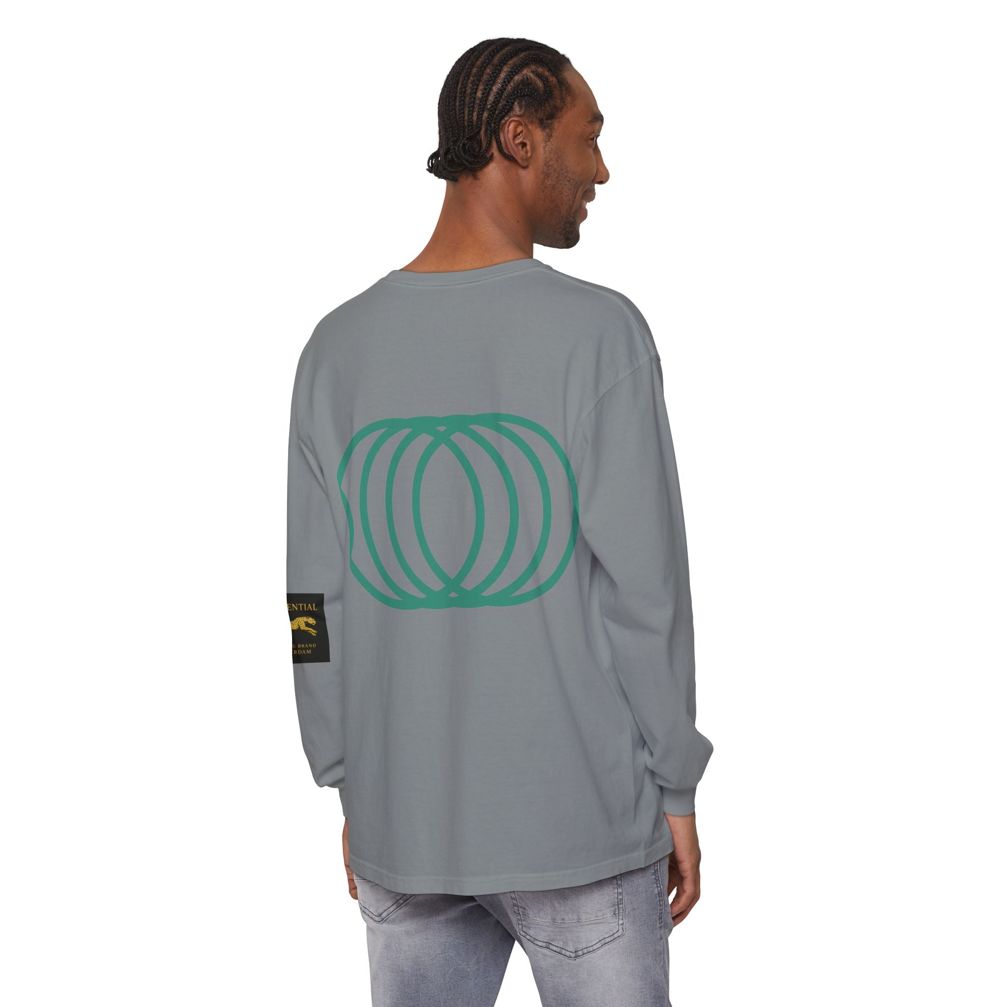 Long Sleeve T-Shirt — Modern Botanical Illustrated Graphic