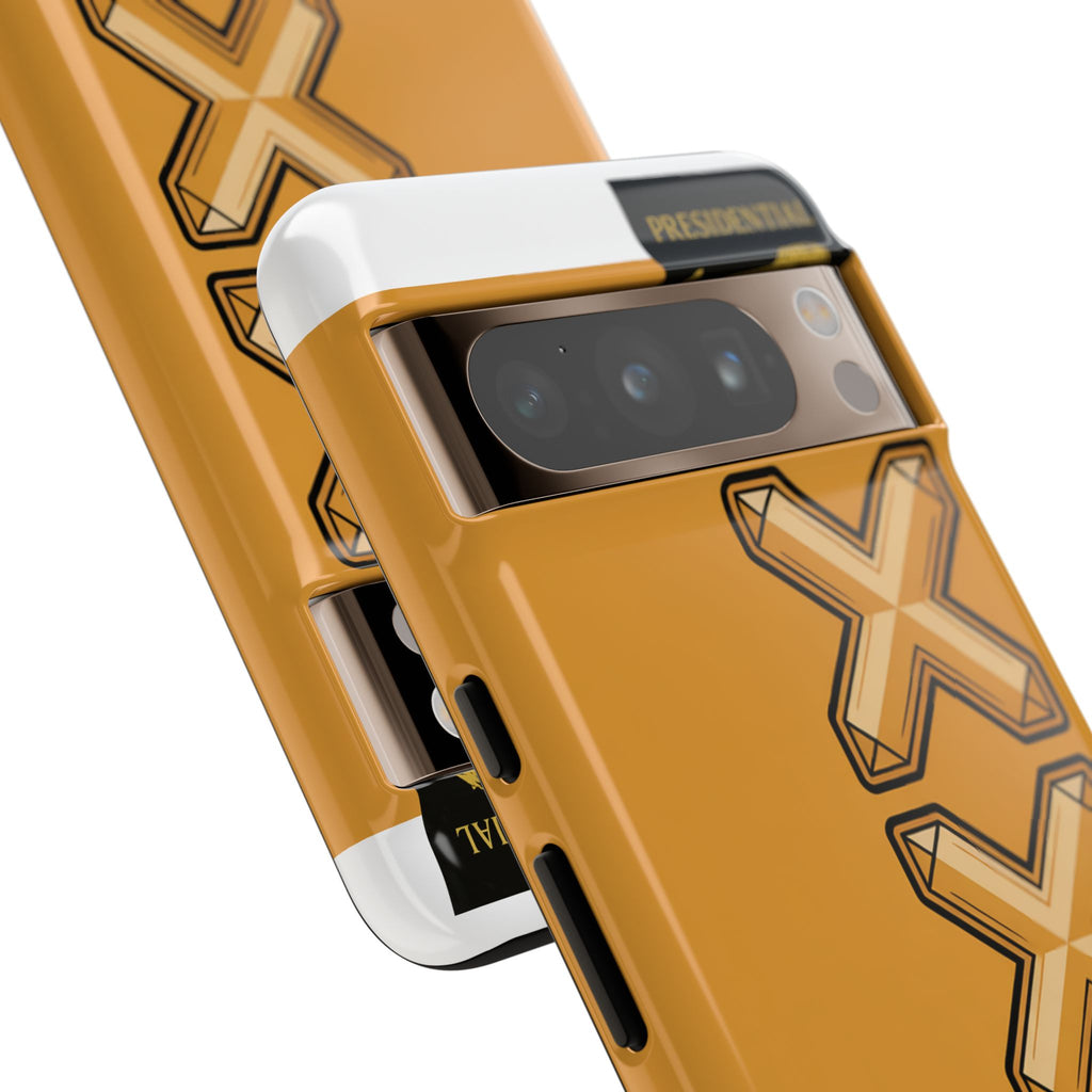 Amsterdam XXX Gold Tough Phone Case – Presidential Lion Design