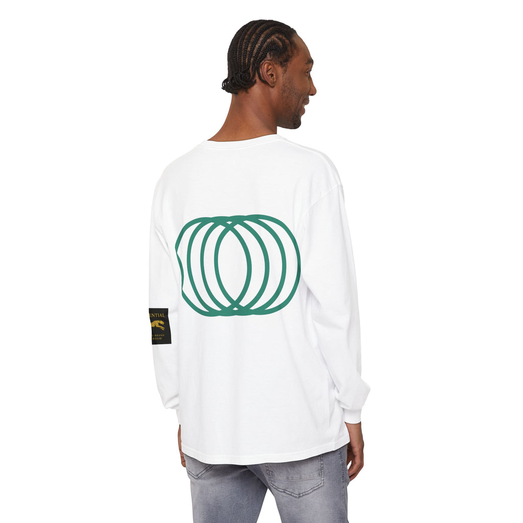Long Sleeve T-Shirt — Modern Botanical Illustrated Graphic