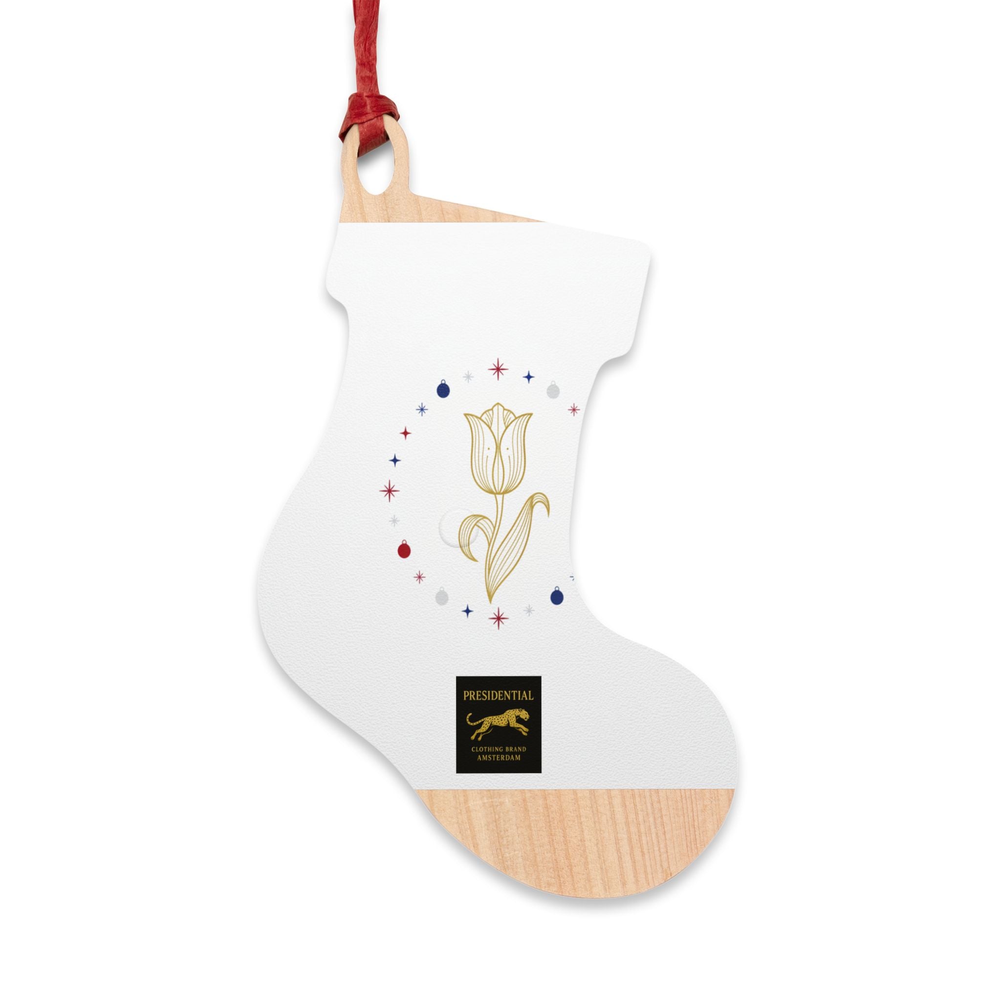 Presidential Tulip Bell Ornament — Gold Edition