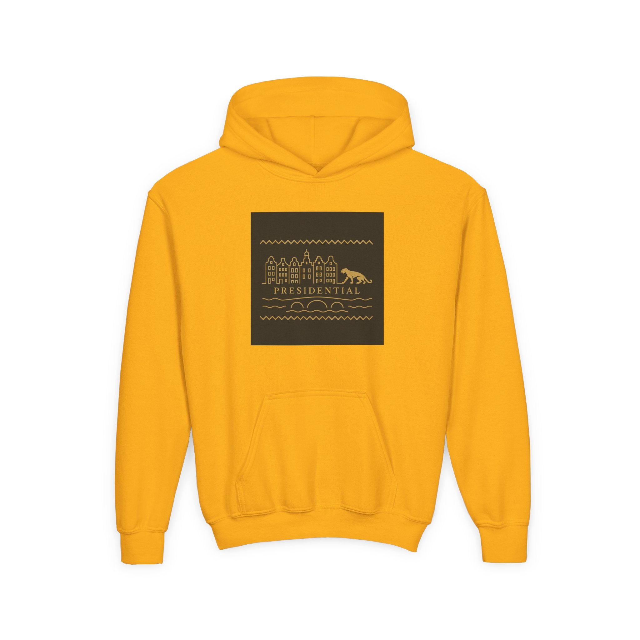 Youth Hoodie — Presidential Clothing Brand Leopard Graphic
