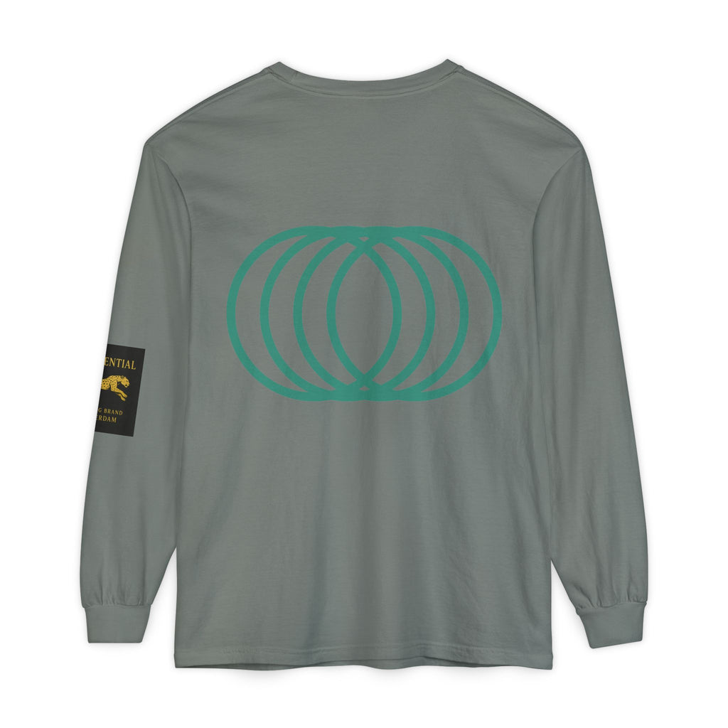 Long Sleeve T-Shirt — Modern Botanical Illustrated Graphic