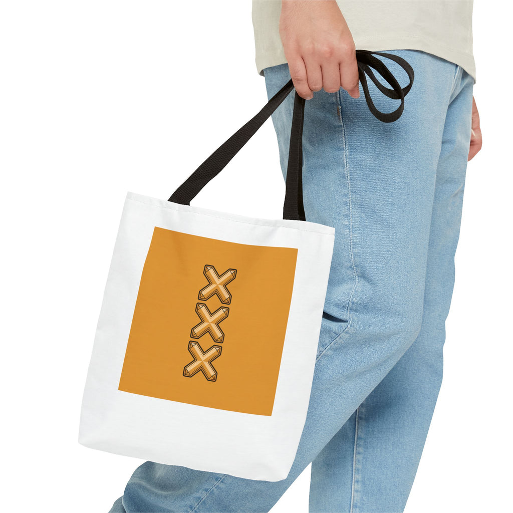 Amsterdam Triple X Tote Bag — Stylish City Symbol AOP Tote