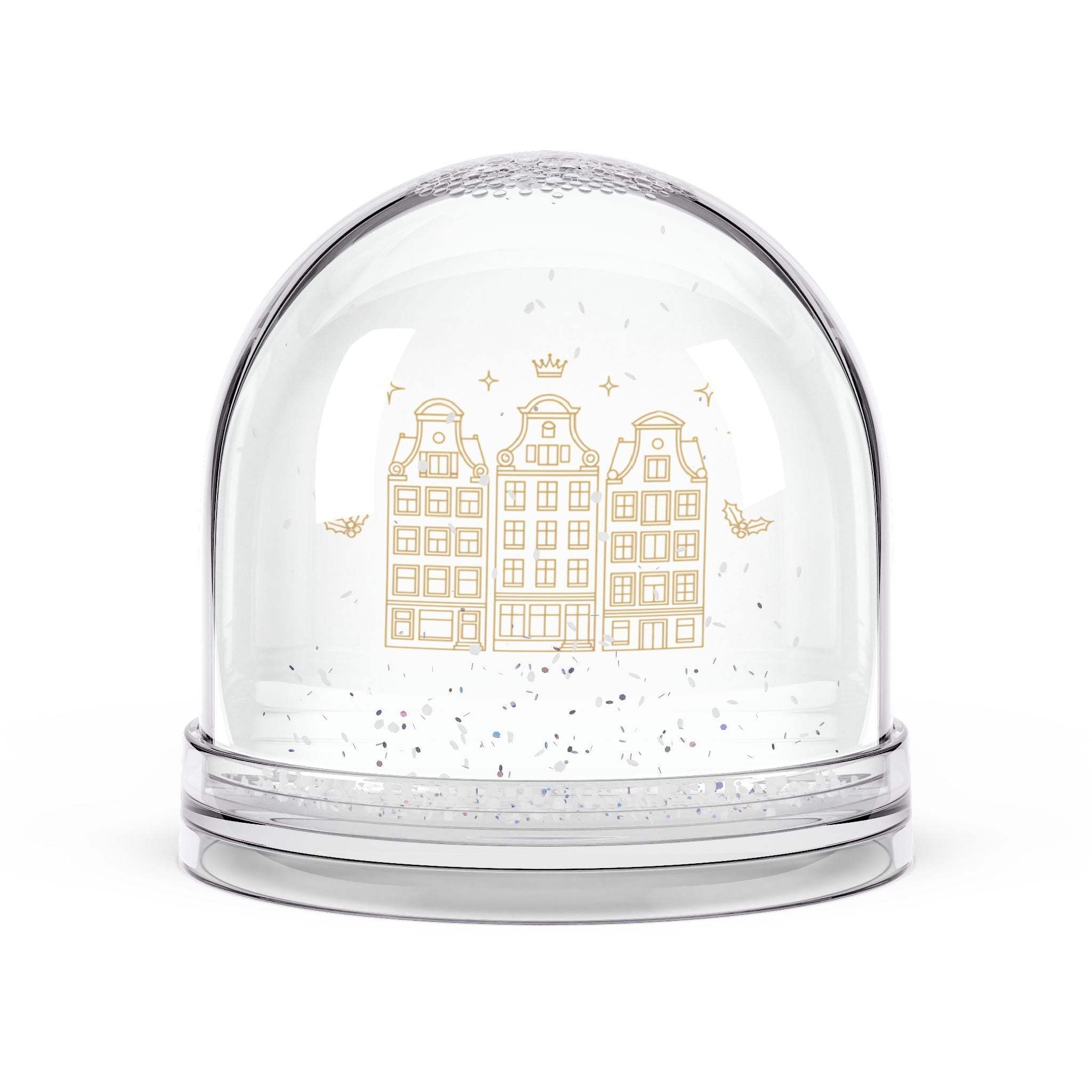 Presidential Canal Houses Snow Globe — Amsterdam