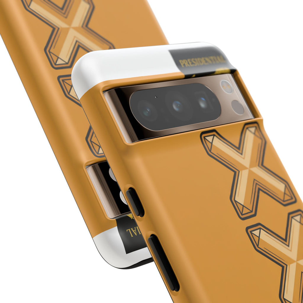Amsterdam XXX Gold Tough Phone Case – Presidential Lion Design