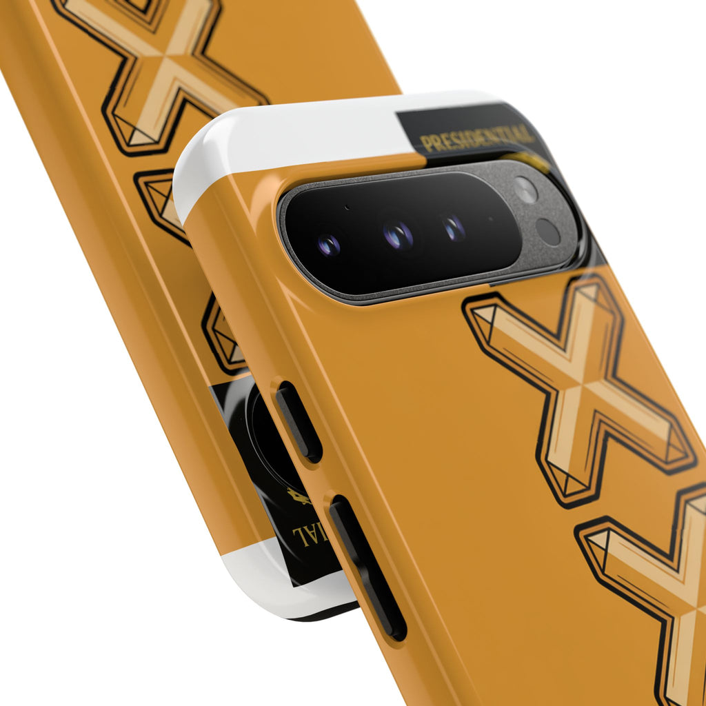 Amsterdam XXX Gold Tough Phone Case – Presidential Lion Design