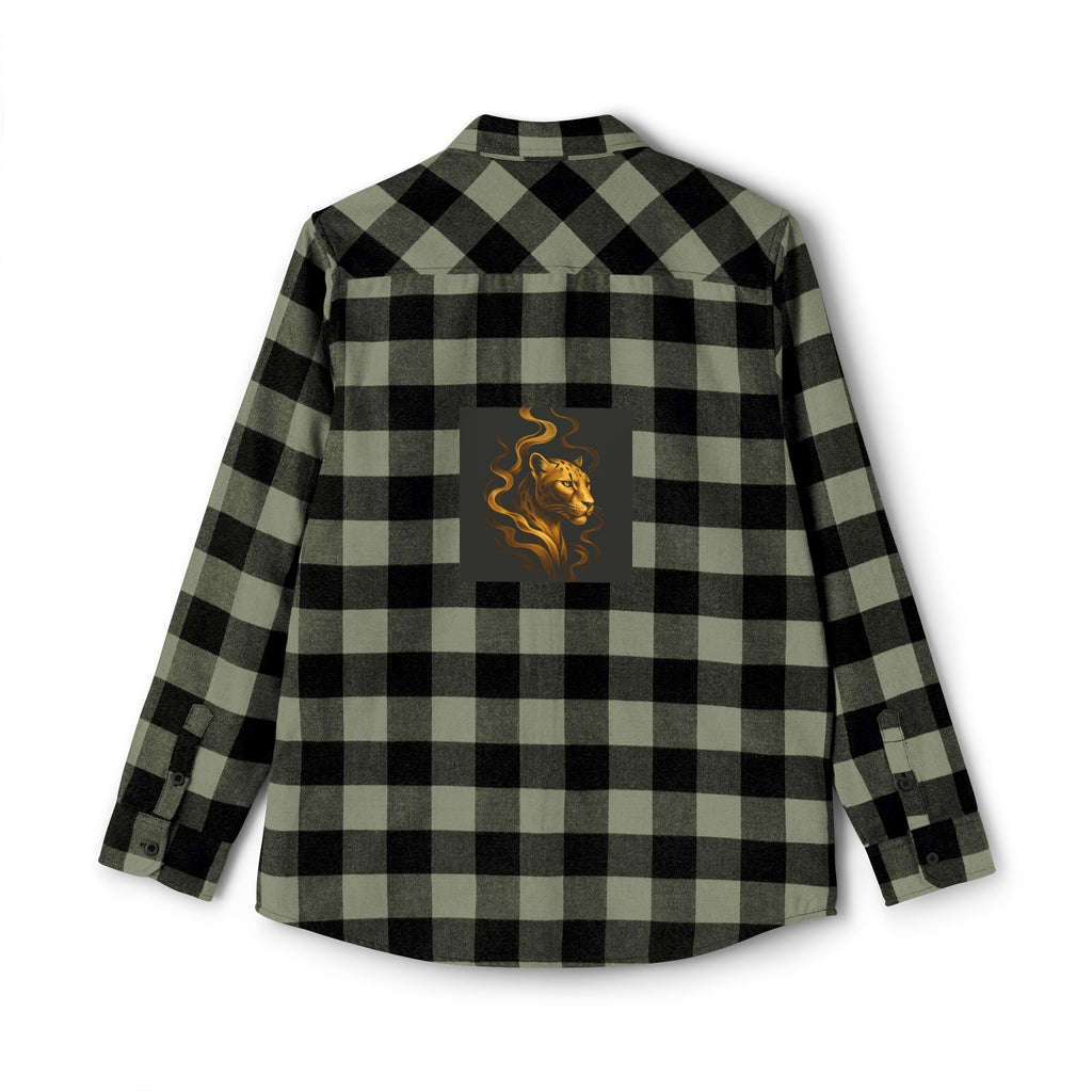 Buffalo Plaid Flannel Shirt — Classic Green & Black Lumberjack Button-Up