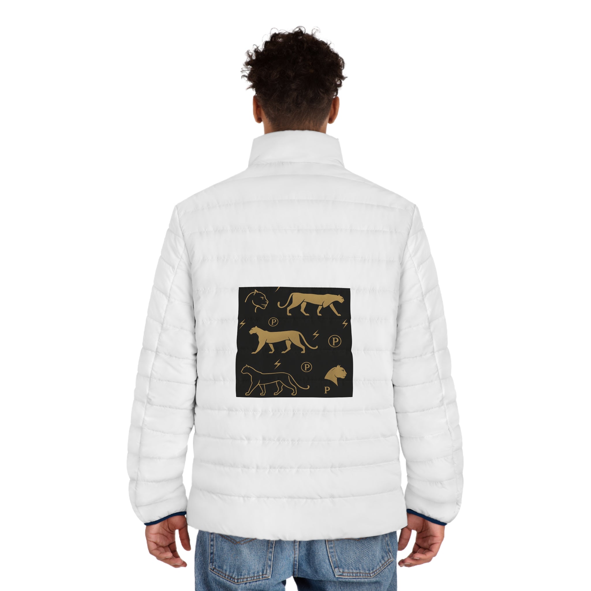 Men's Puffer Jacket (AOP)