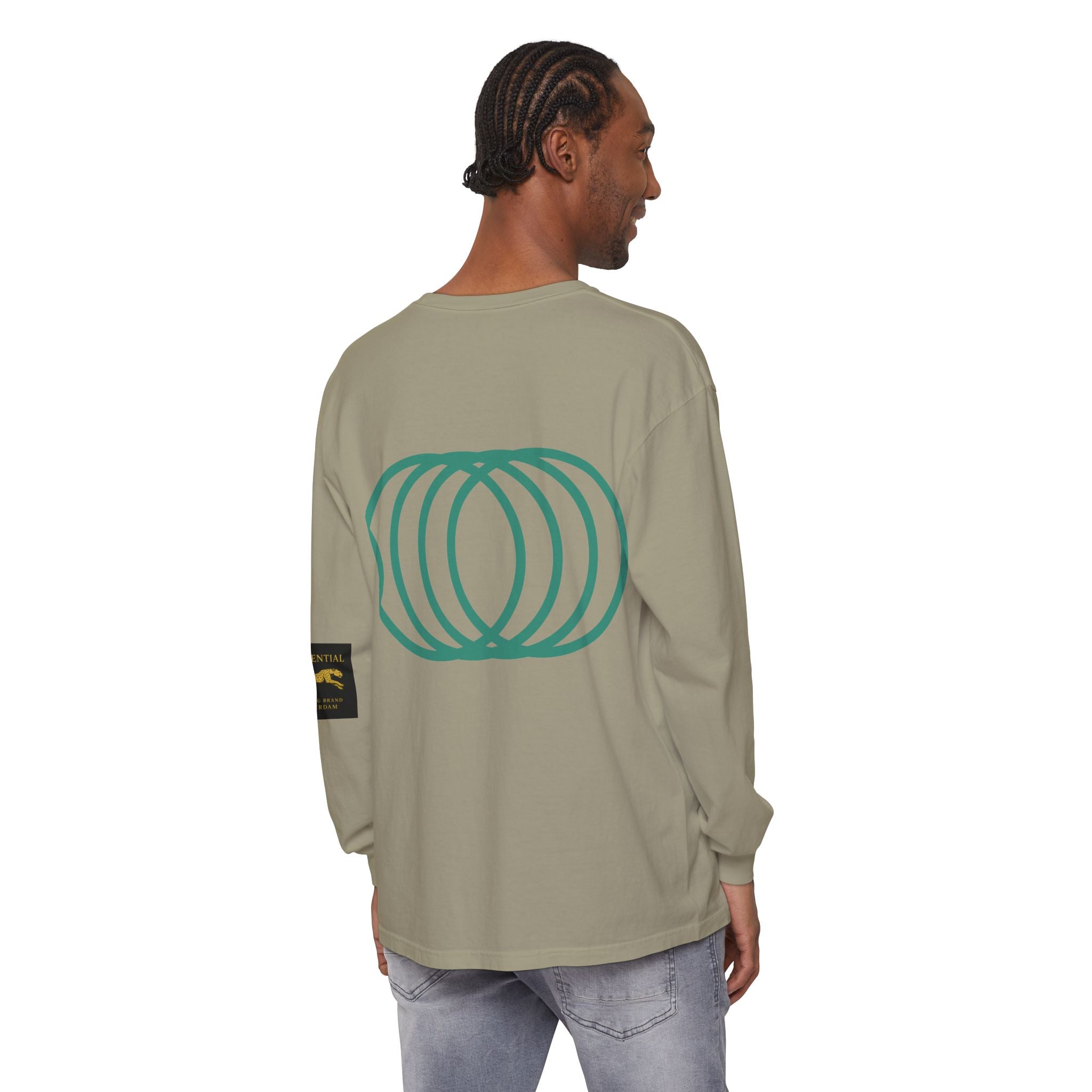 Long Sleeve T-Shirt — Modern Botanical Illustrated Graphic