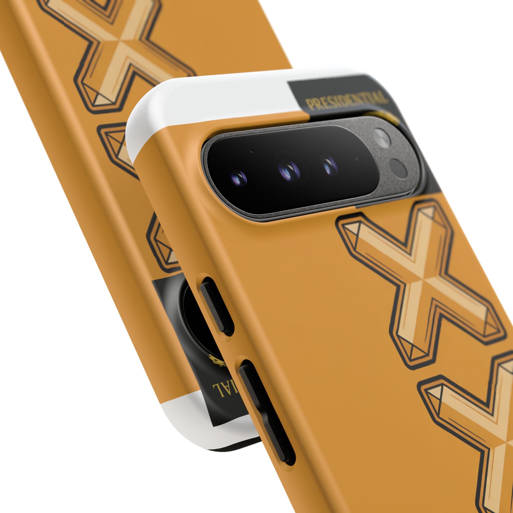 Amsterdam XXX Gold Tough Phone Case – Presidential Lion Design