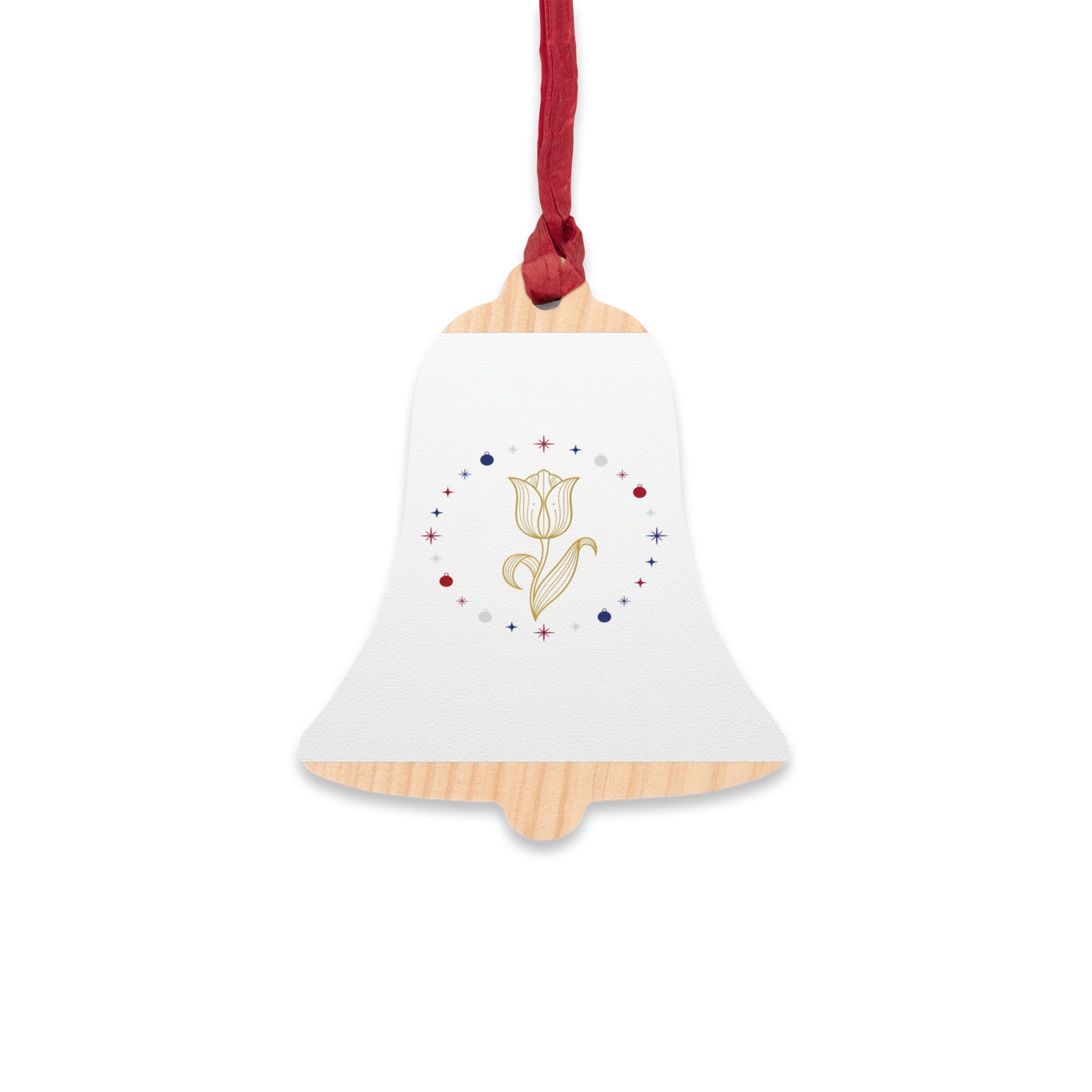 Presidential Tulip Bell Ornament — Gold Edition