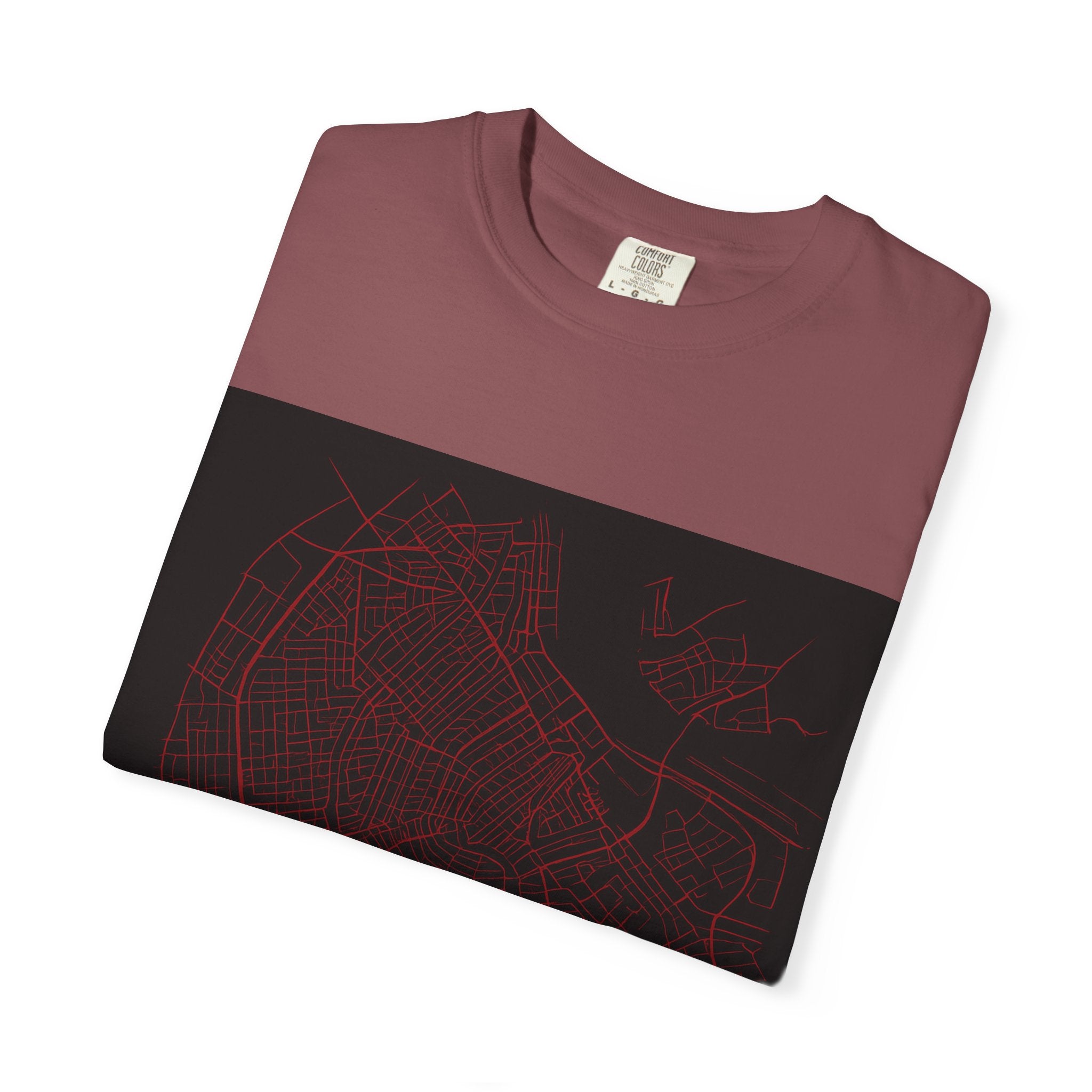 Amsterdam Map & Lemon Bike T-Shirt