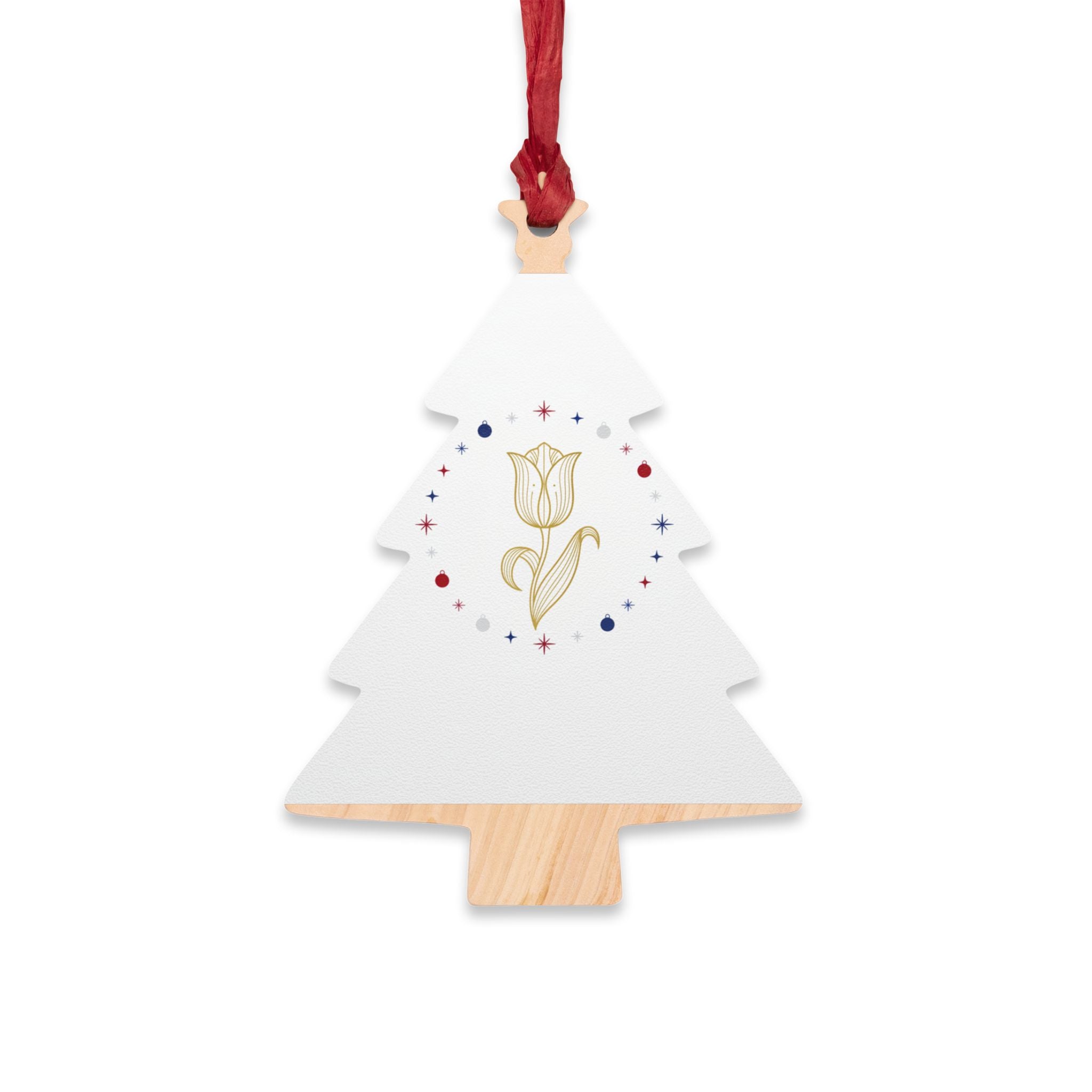 Presidential Tulip Bell Ornament — Gold Edition