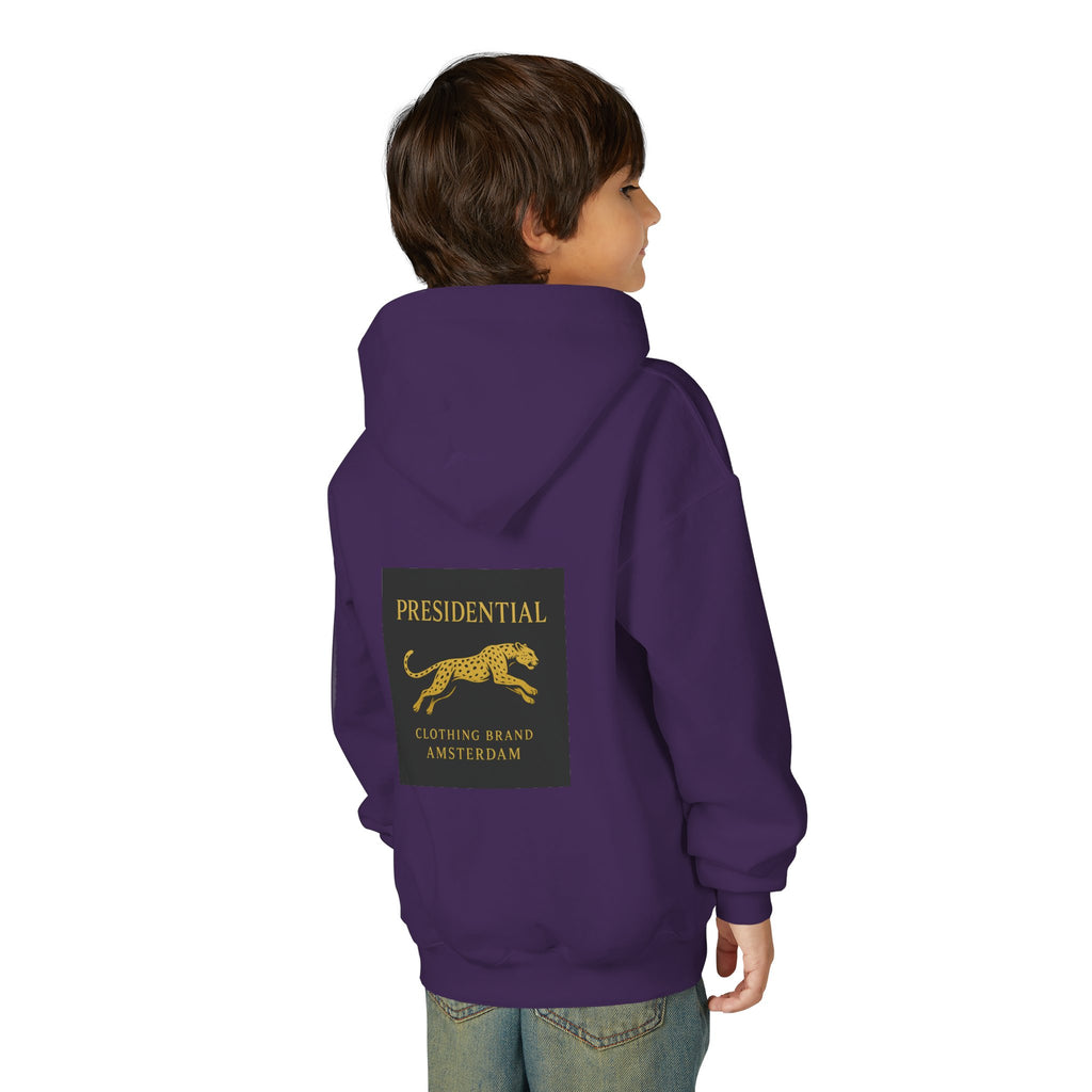 Youth Hoodie — Presidential Clothing Brand Leopard Graphic