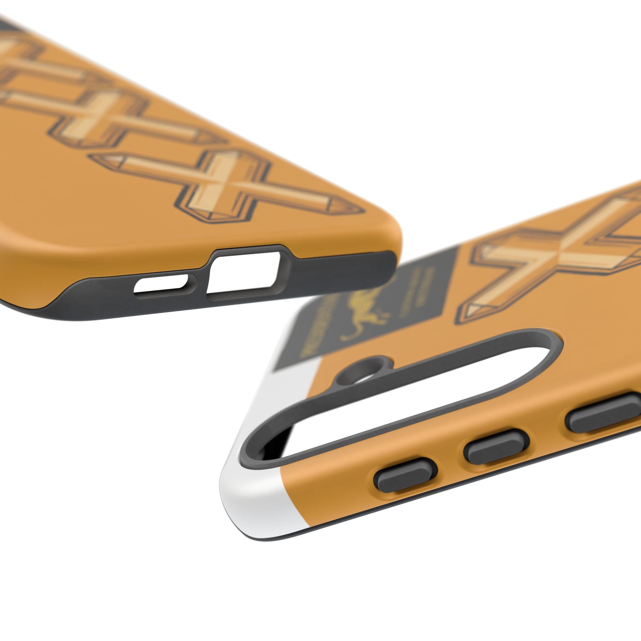 Amsterdam XXX Gold Tough Phone Case – Presidential Lion Design