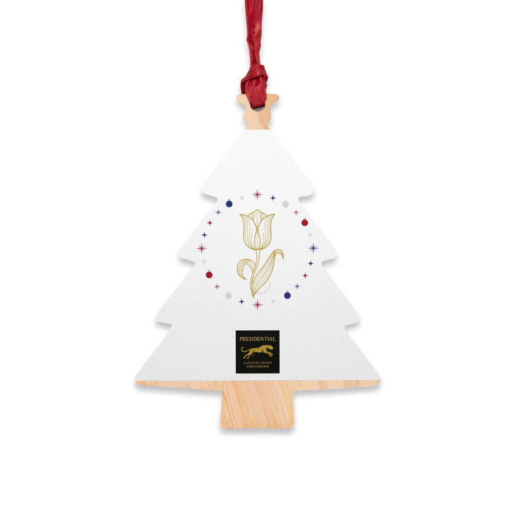 Presidential Tulip Bell Ornament — Gold Edition