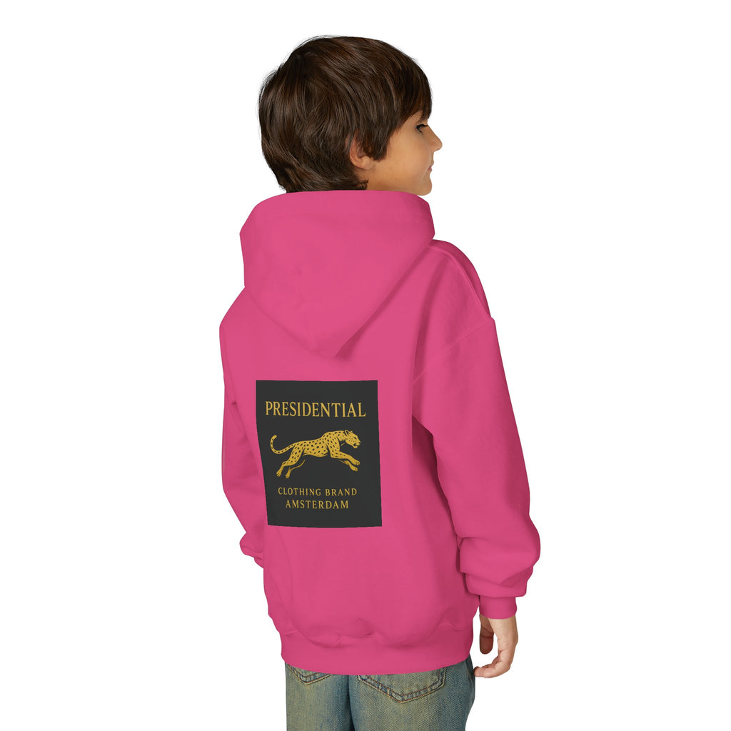 Youth Hoodie — Presidential Clothing Brand Leopard Graphic