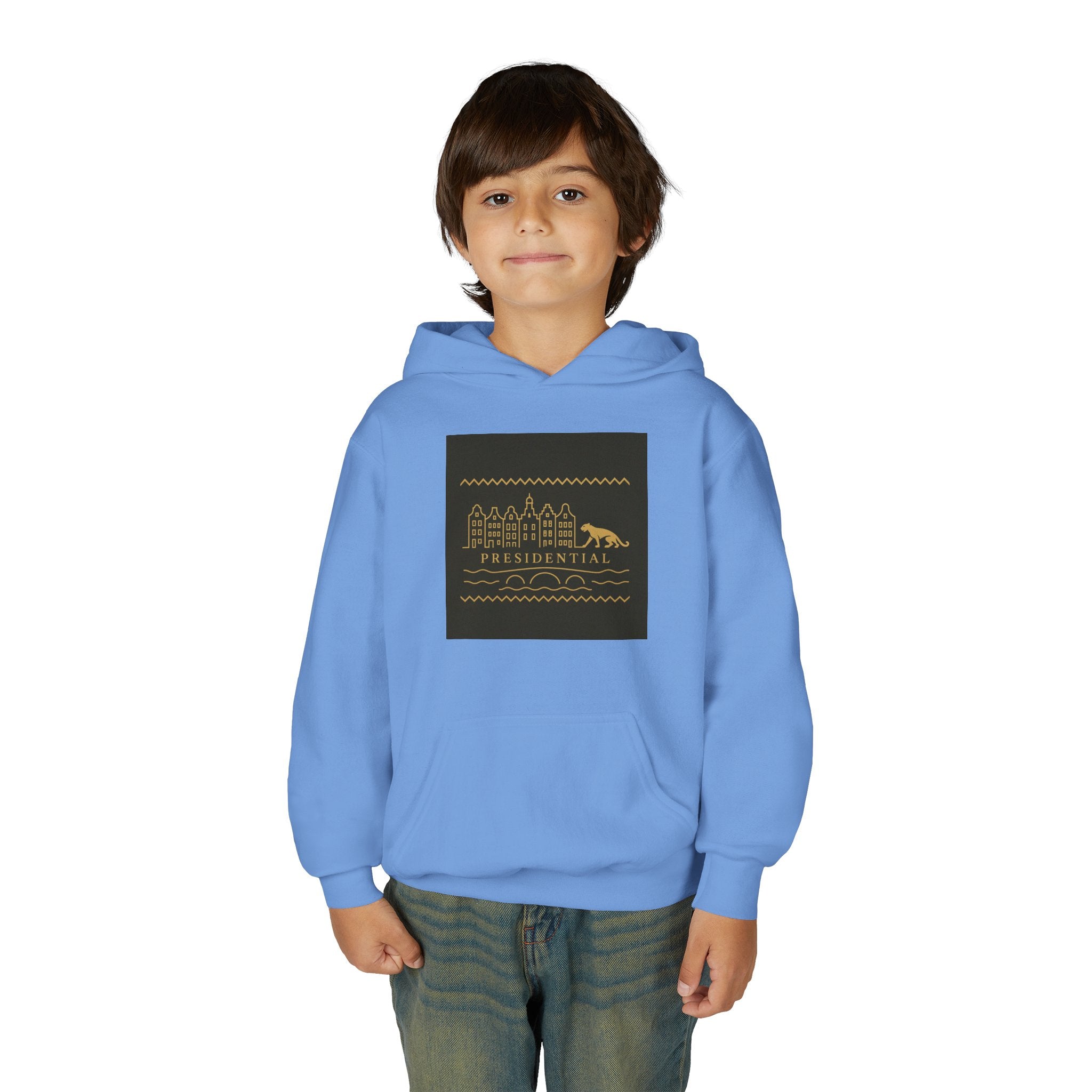 Youth Hoodie — Presidential Clothing Brand Leopard Graphic