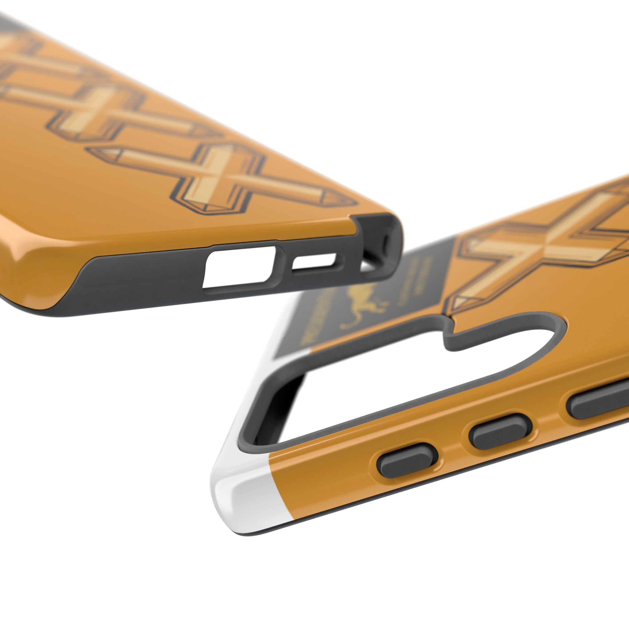 Amsterdam XXX Gold Tough Phone Case – Presidential Lion Design