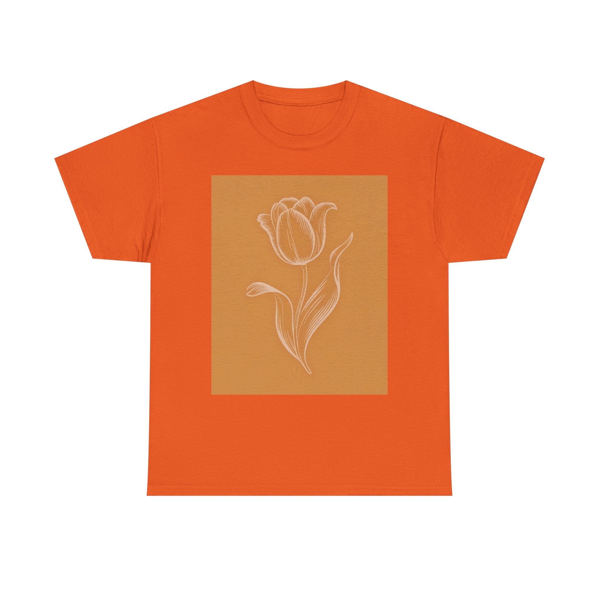 Amsterdam Tulip Graphic Tee — Vintage Cityscape Travel T‑Shirt