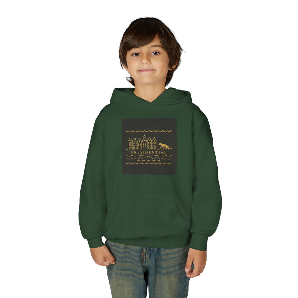 Youth Hoodie — Presidential Clothing Brand Leopard Graphic