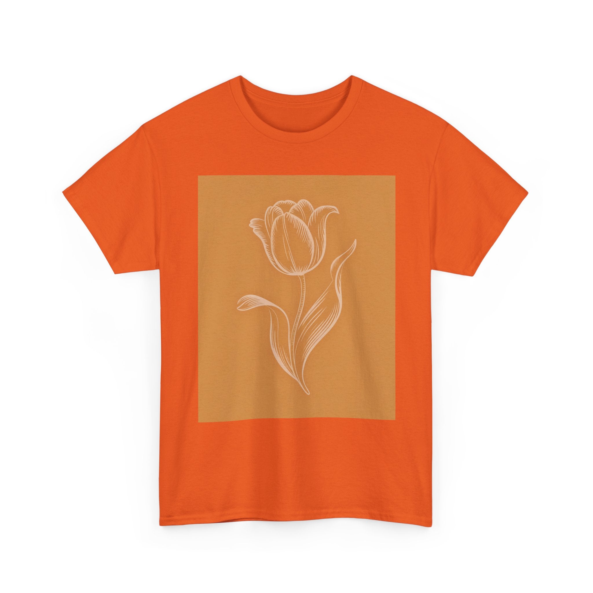 Amsterdam Tulip Graphic Tee — Vintage Cityscape Travel T‑Shirt