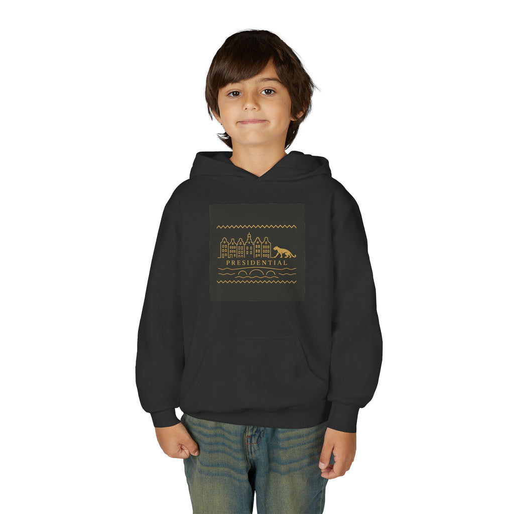 Youth Hoodie — Presidential Clothing Brand Leopard Graphic