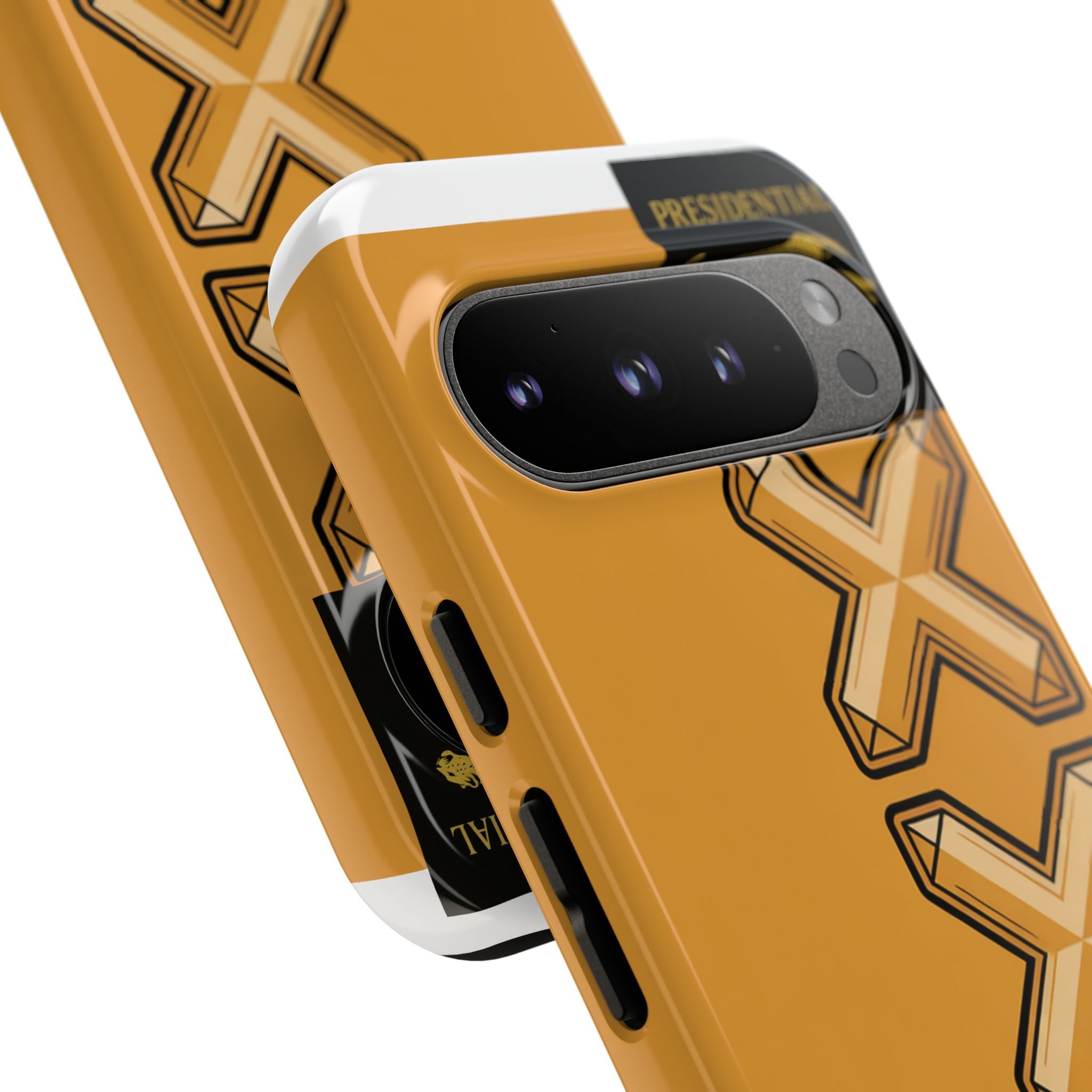 Amsterdam XXX Gold Tough Phone Case – Presidential Lion Design