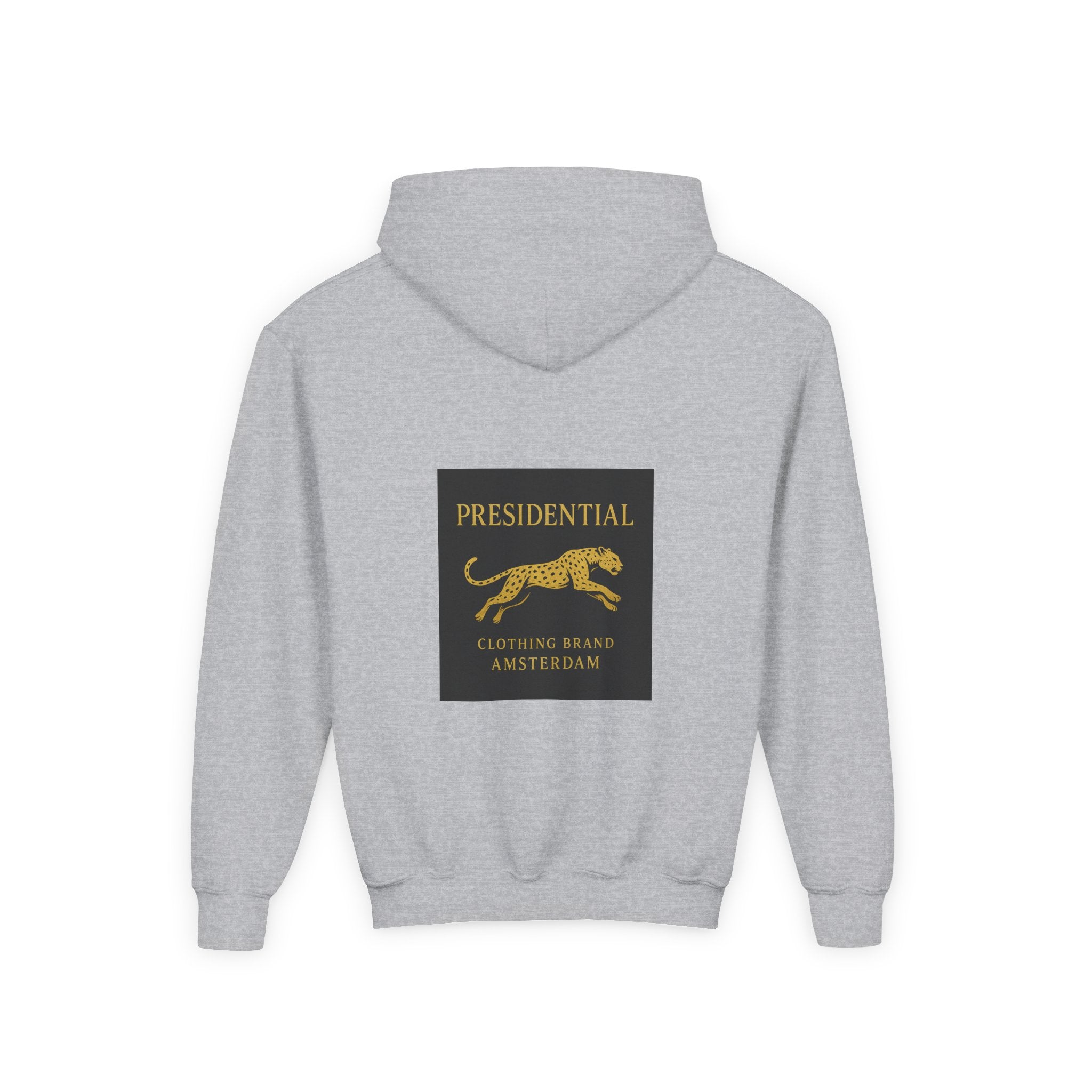 Youth Hoodie — Presidential Clothing Brand Leopard Graphic