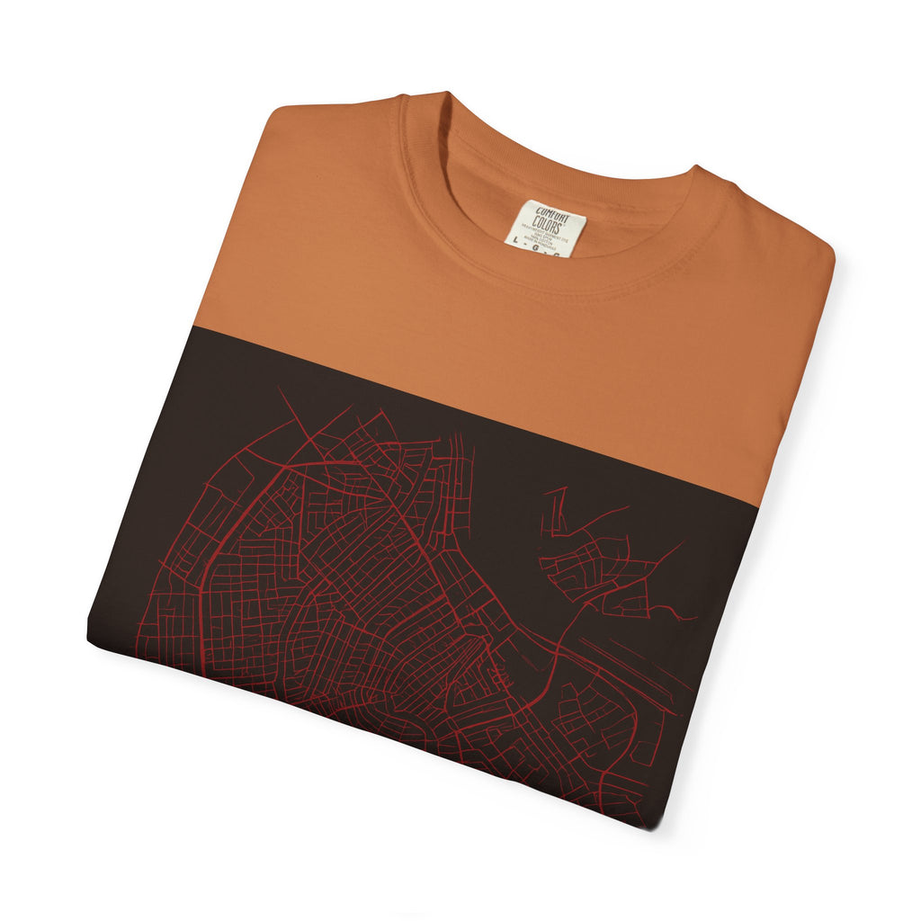 Amsterdam Map & Lemon Bike T-Shirt