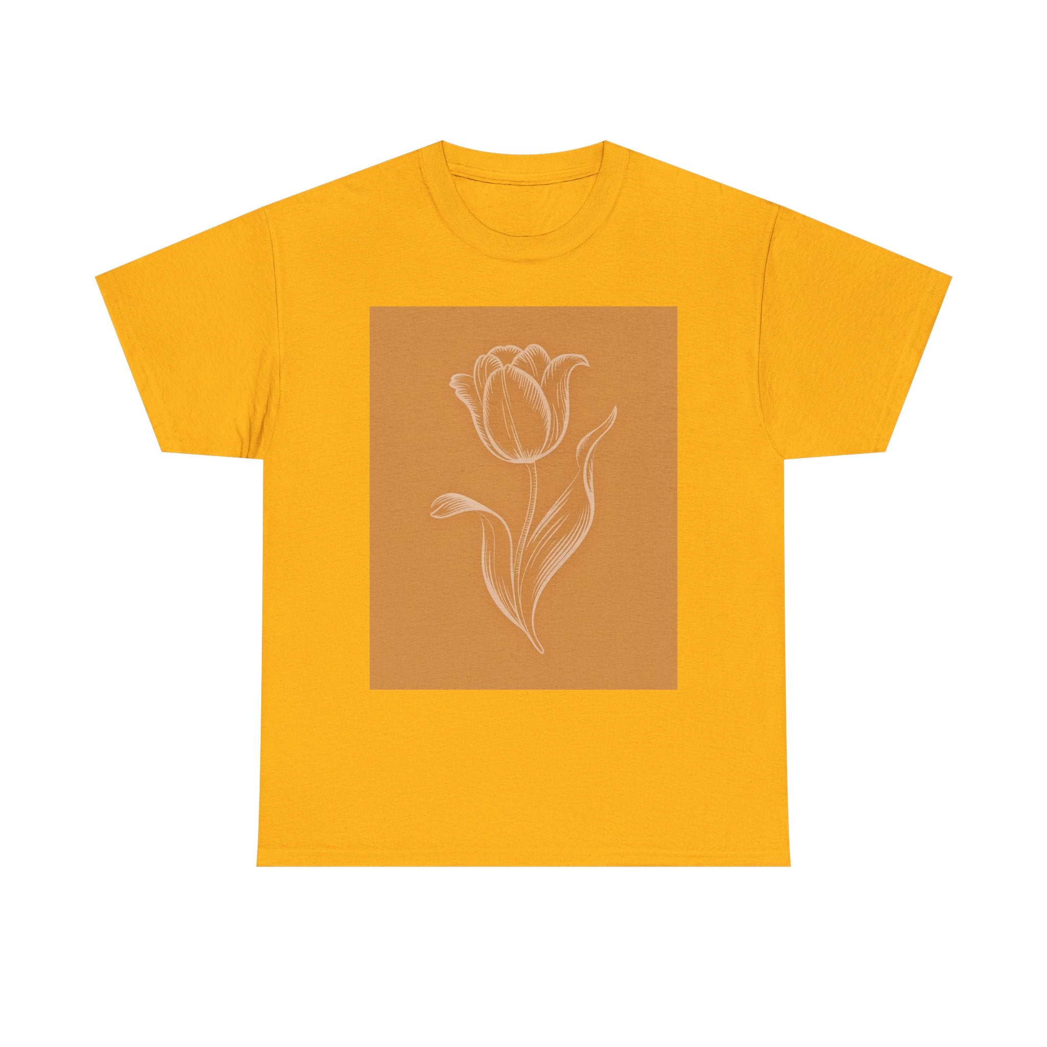 Amsterdam Tulip Graphic Tee — Vintage Cityscape Travel T‑Shirt