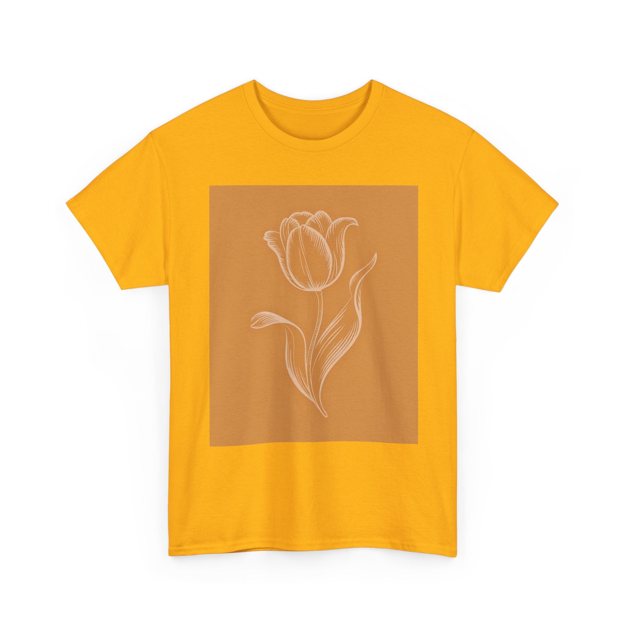 Amsterdam Tulip Graphic Tee — Vintage Cityscape Travel T‑Shirt