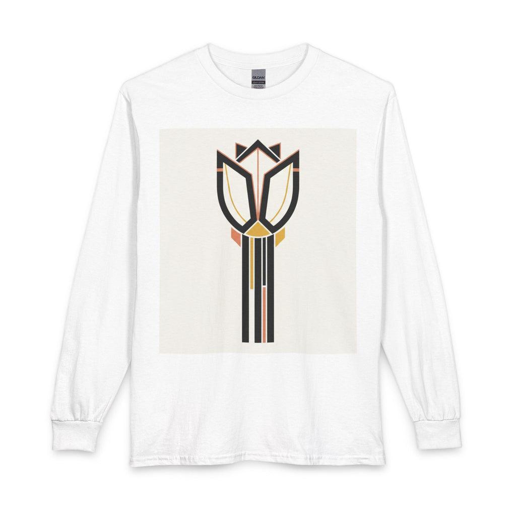Geometric Tulip Long Sleeve Tee