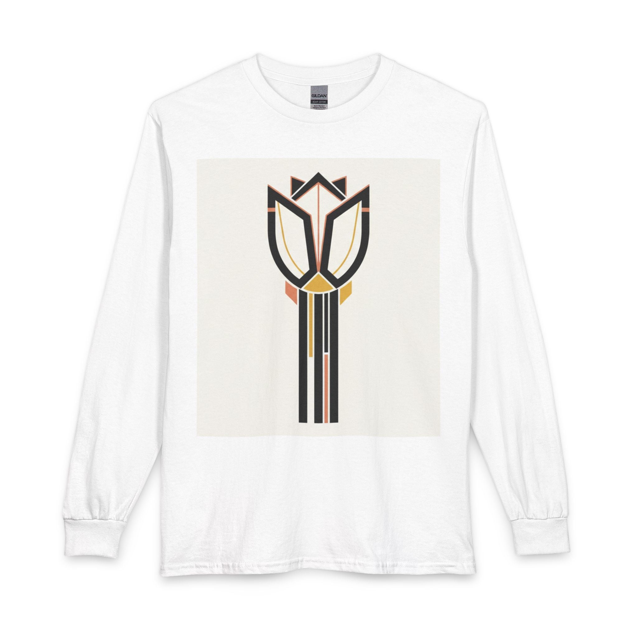 Geometric Tulip Long Sleeve Tee