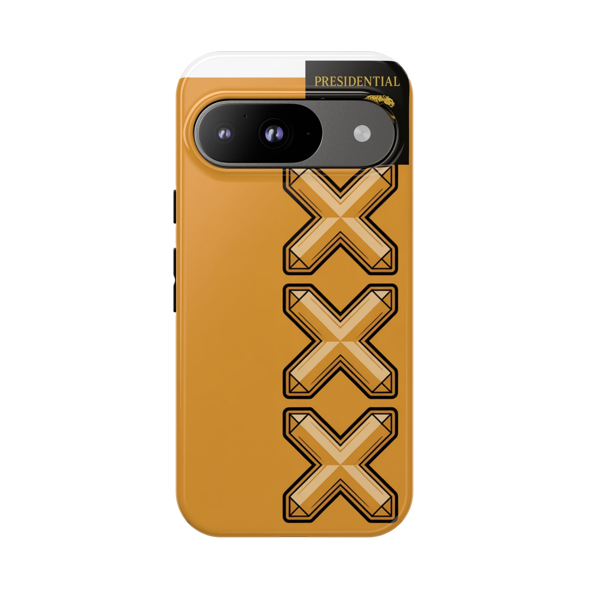 Amsterdam XXX Gold Tough Phone Case – Presidential Lion Design