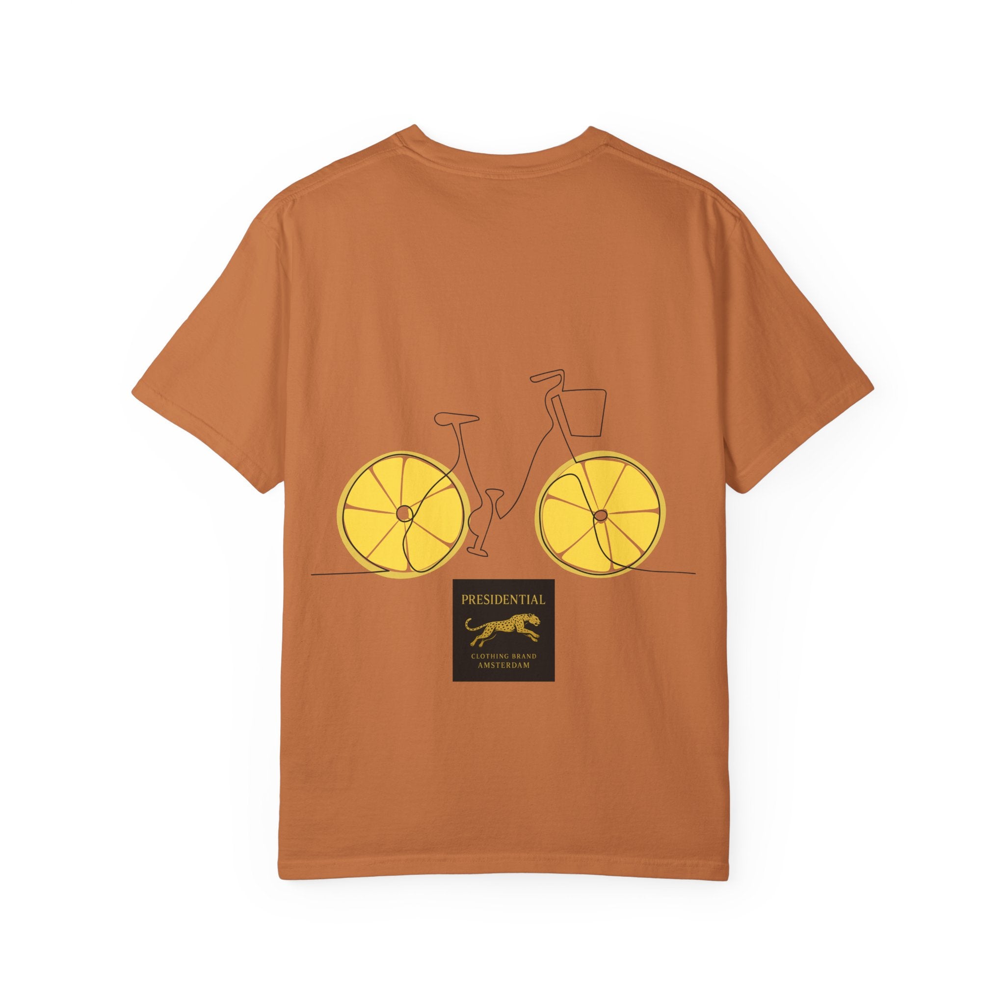 Amsterdam Map & Lemon Bike T-Shirt