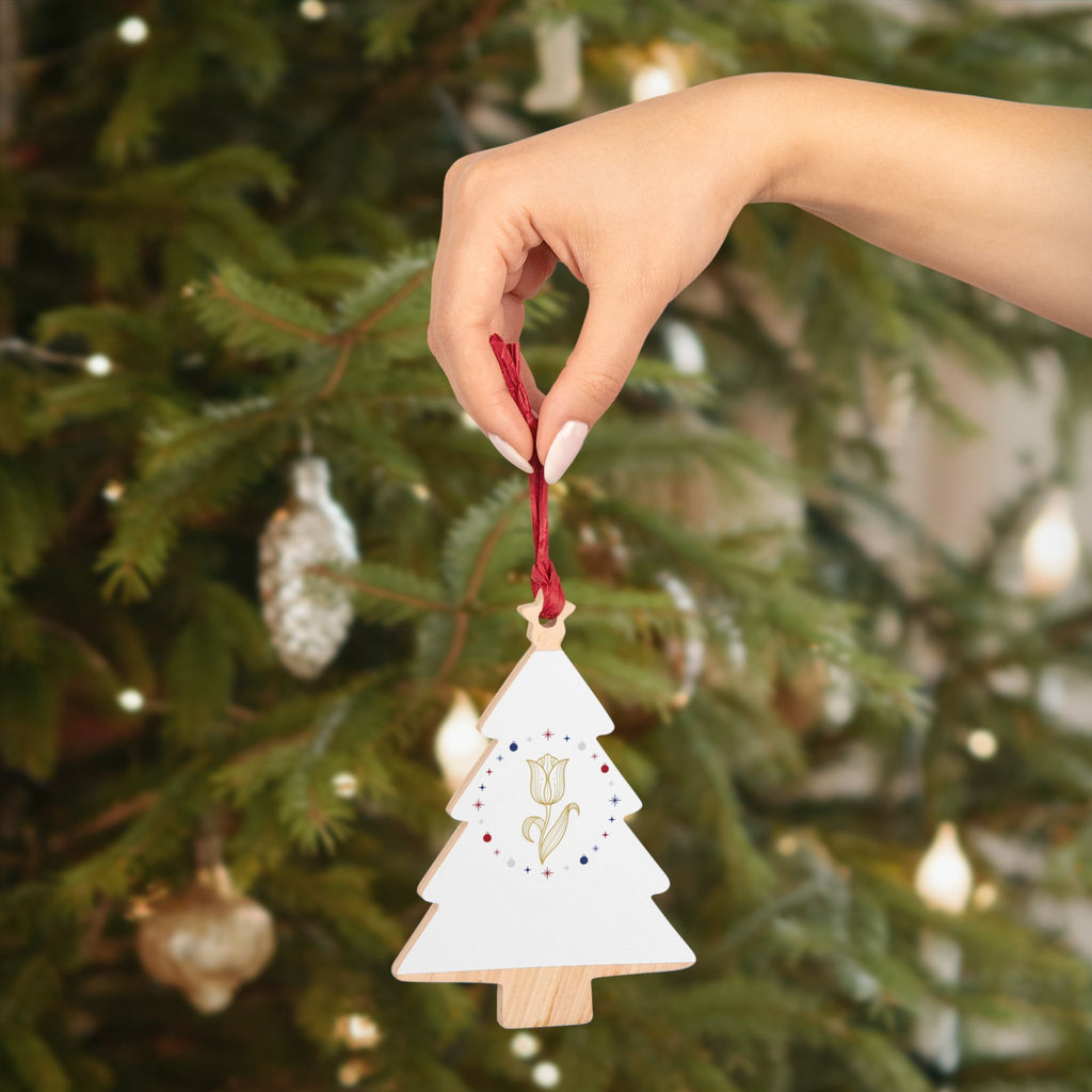 Presidential Tulip Bell Ornament — Gold Edition