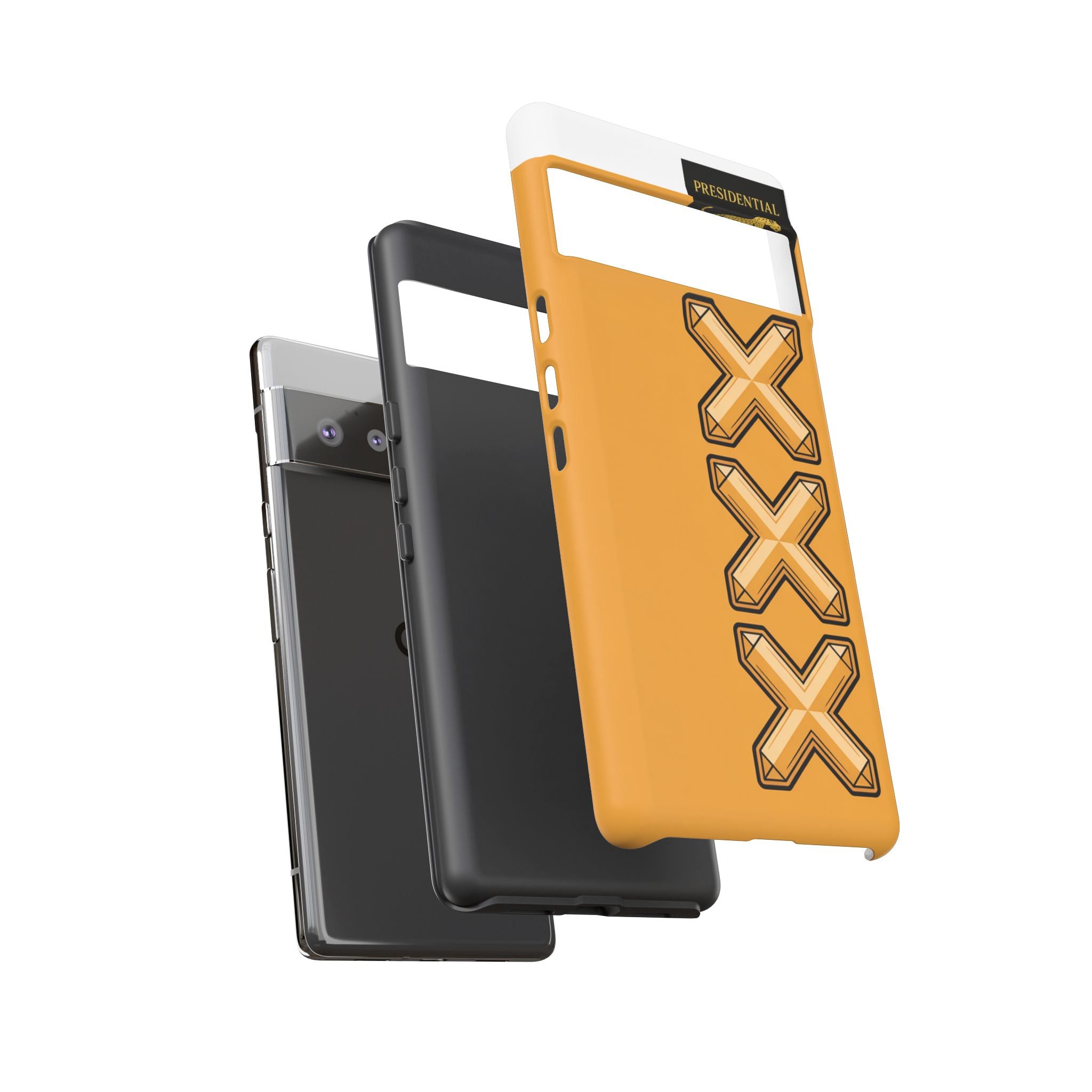 Amsterdam XXX Gold Tough Phone Case – Presidential Lion Design