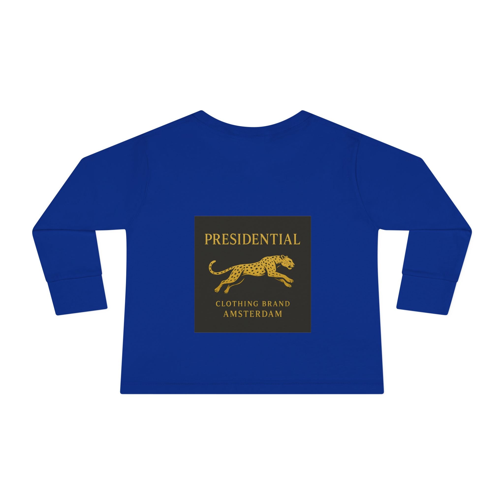Presidential Leopard Toddler Long Sleeve Tee