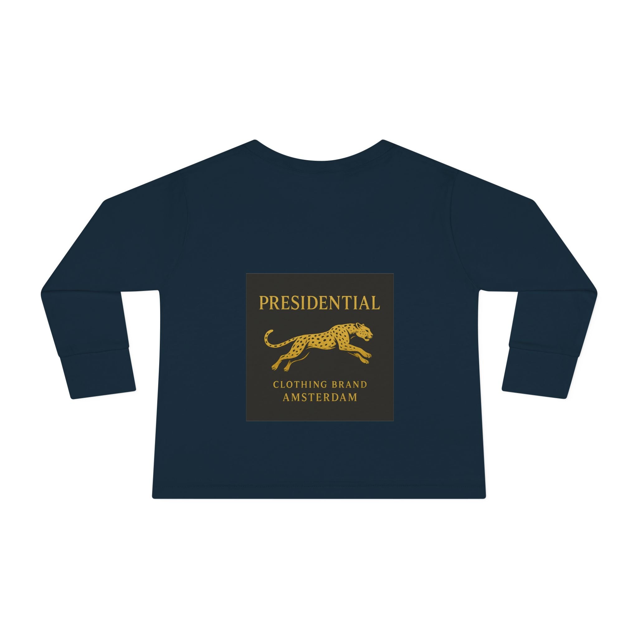 Presidential Leopard Toddler Long Sleeve Tee