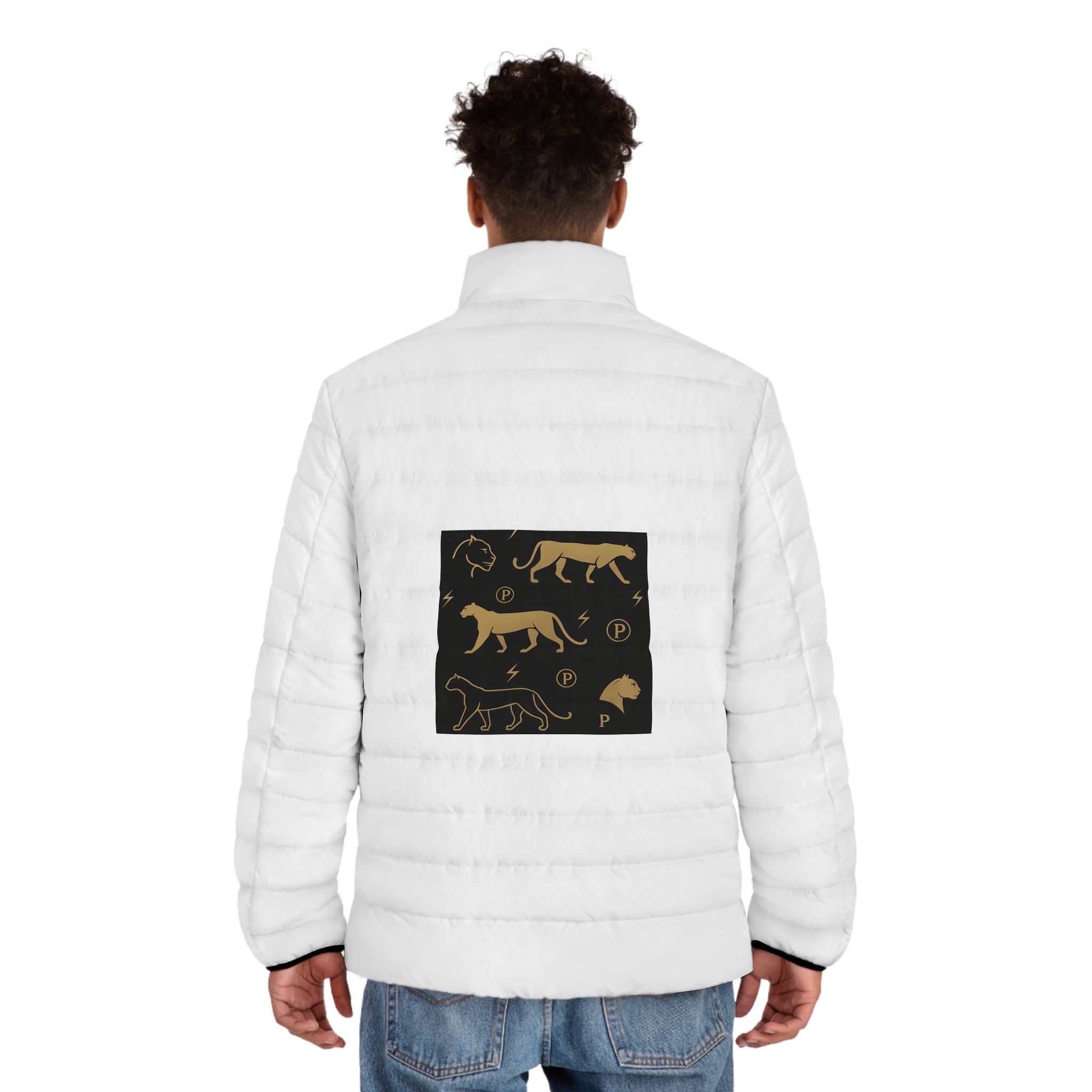 Men's Puffer Jacket (AOP)