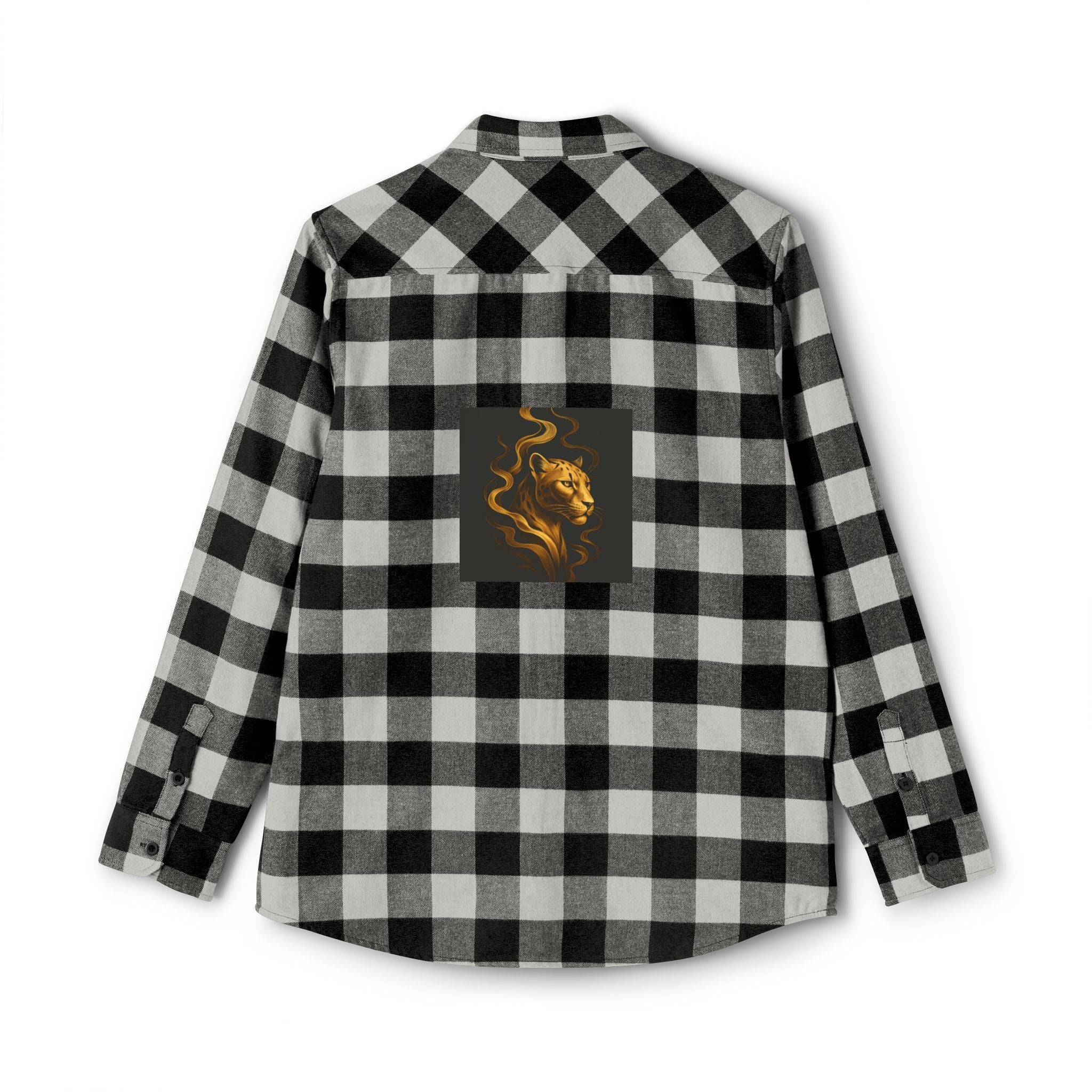 Buffalo Plaid Flannel Shirt — Classic Green & Black Lumberjack Button-Up