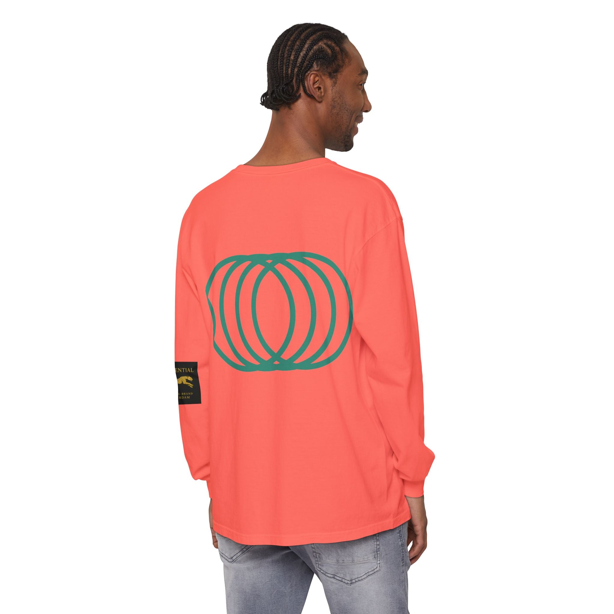 Long Sleeve T-Shirt — Modern Botanical Illustrated Graphic