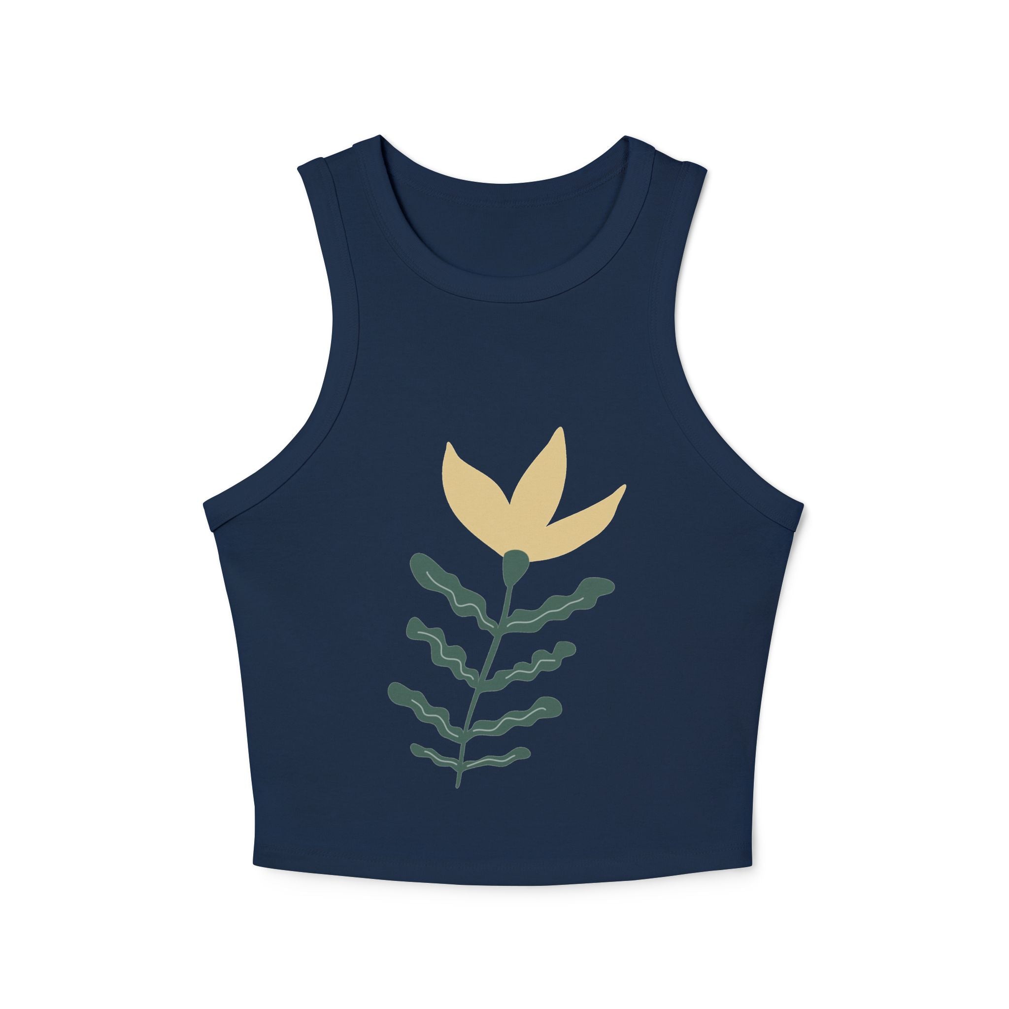 Women's Micro Rib Racer Tank Top