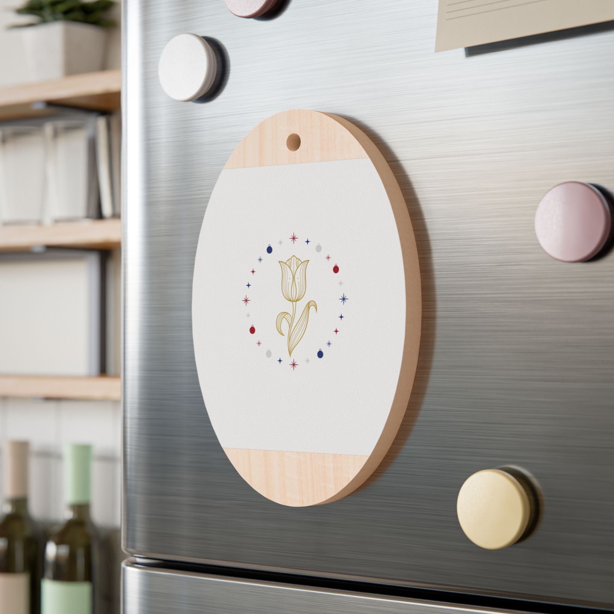 Presidential Tulip Bell Ornament — Gold Edition